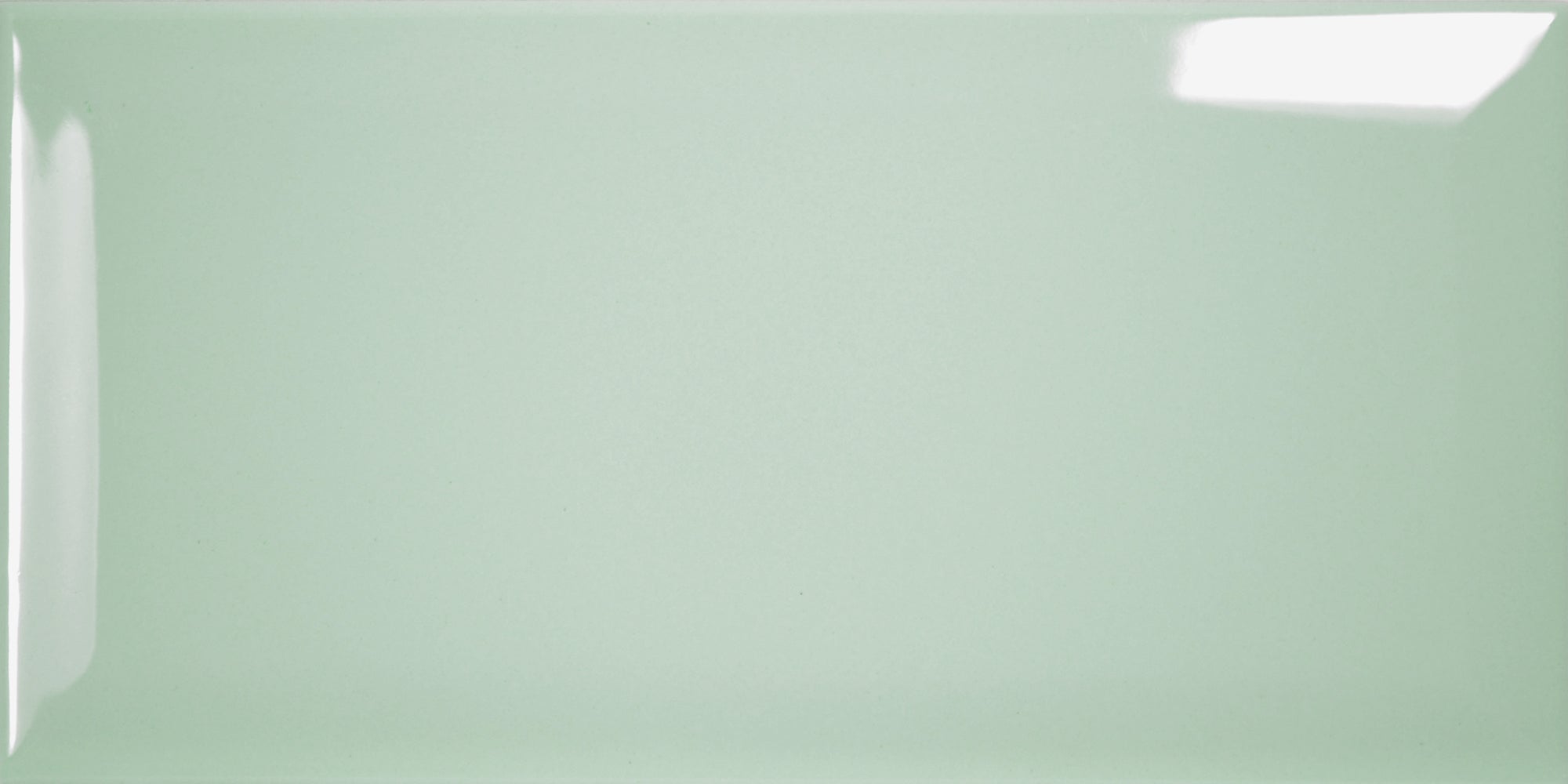 Prismatic Fern Bevel Ceramic Gloss Wall Tile 10x20cm