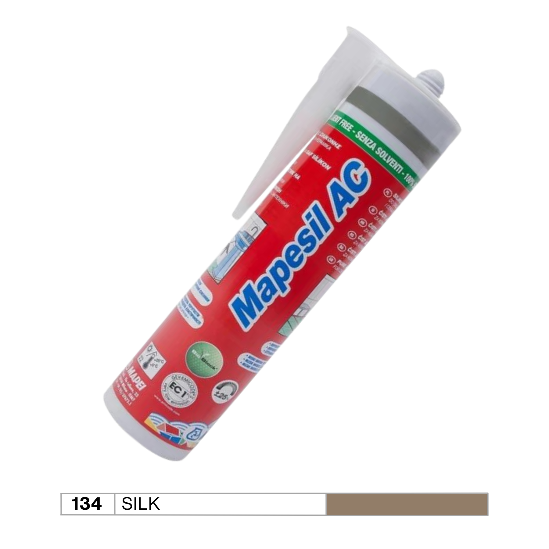 Mapei Silk 134 Silicone 310ml Cartridge