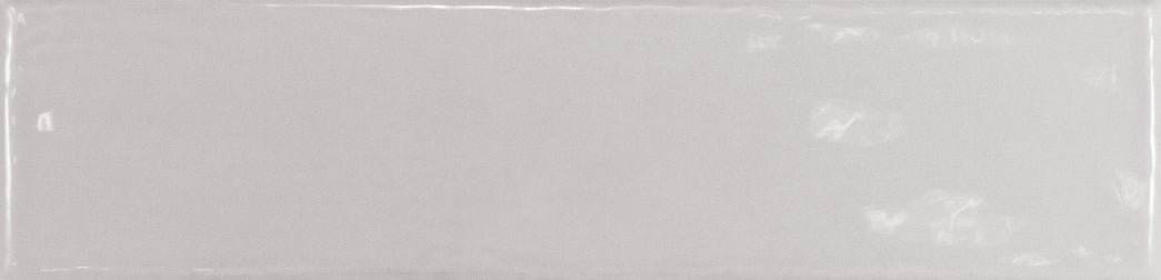 Corato Light Grey Ceramic Gloss Brick Wall Tile 7.5x30cm