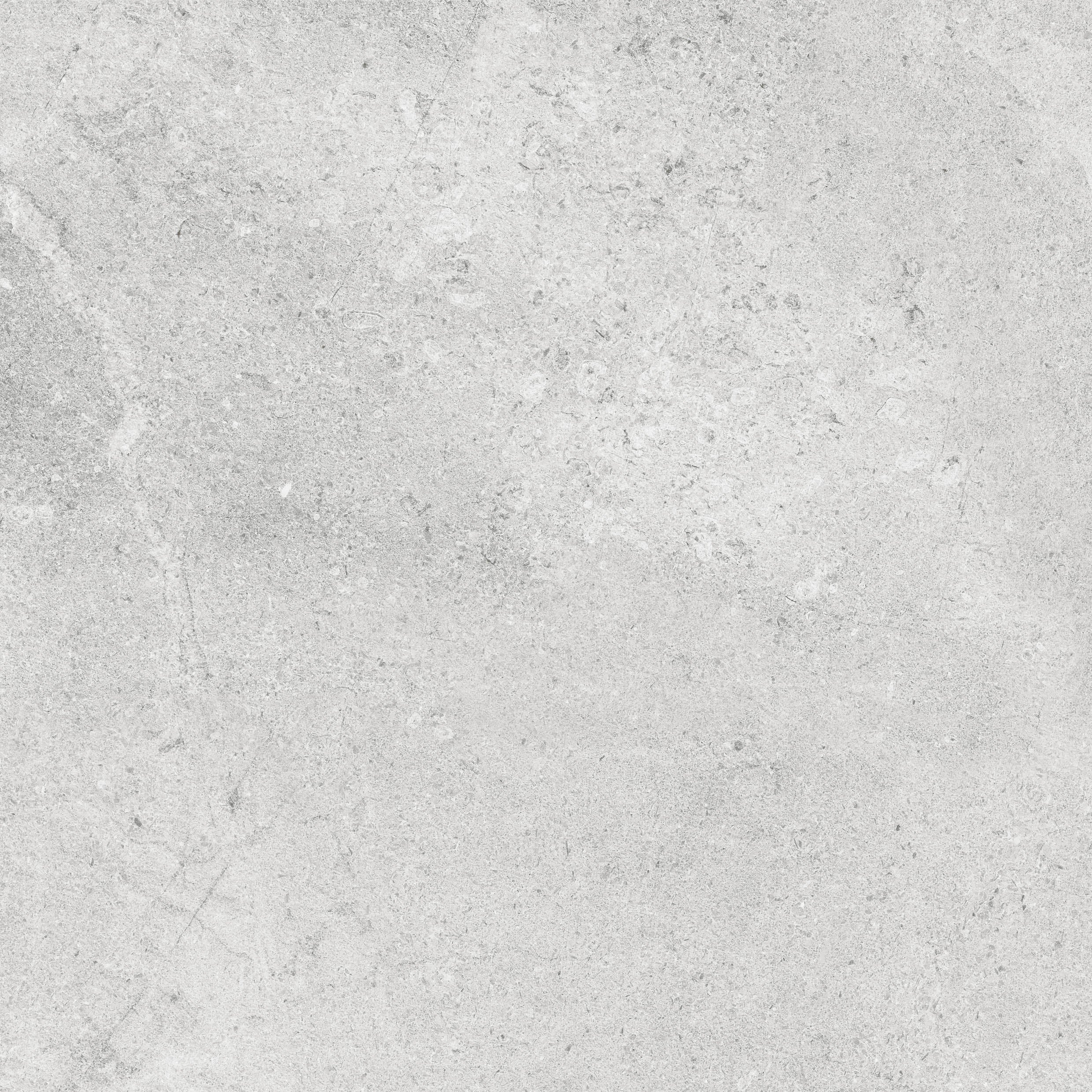 Marlow Light Grey Stone Effect Porcelain Matt Tile 60x60cm
