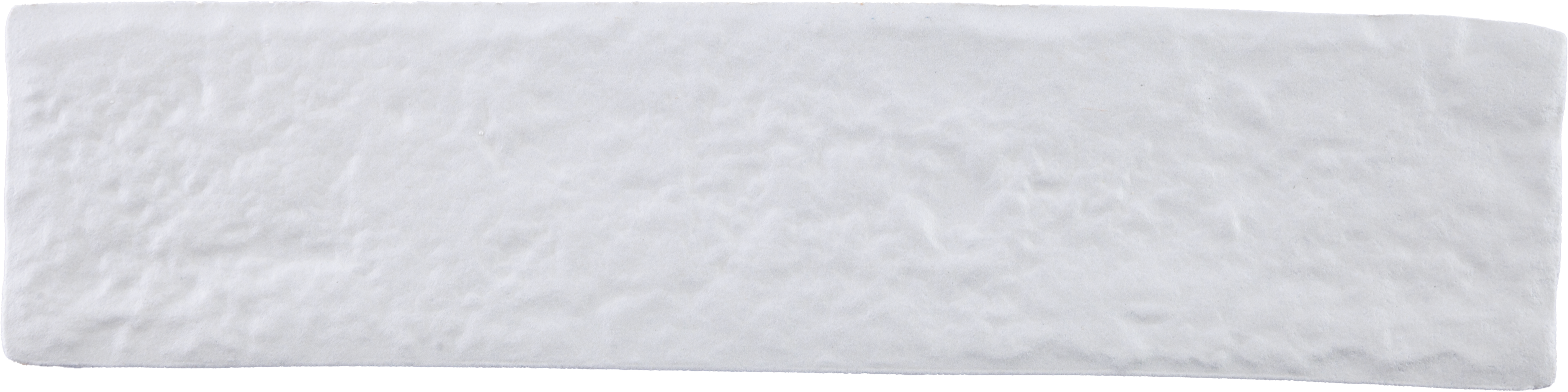 Boxgrove White Textured Porcelain Tile Brick Slips 6x25cm