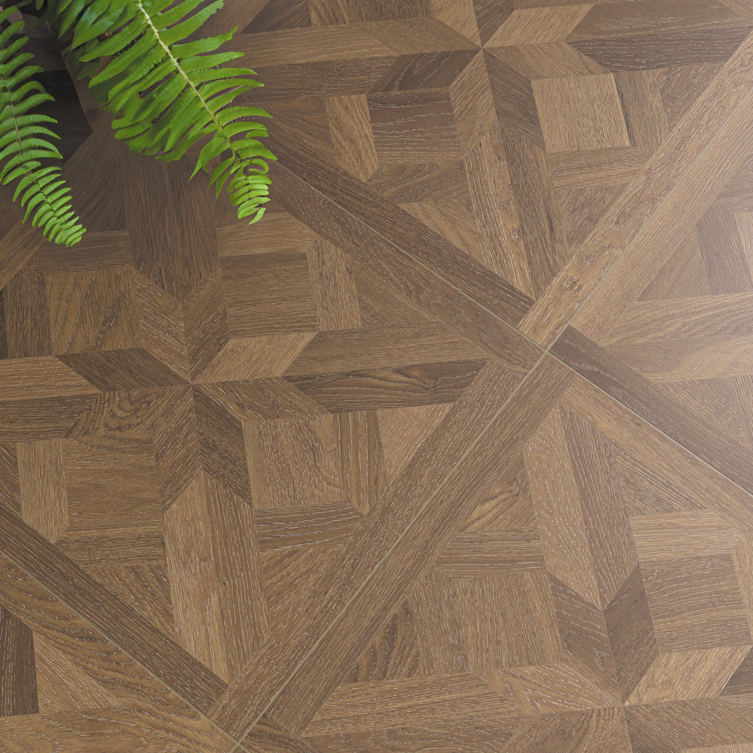 Cavelle Walnut Wood Effect Porcelain Matt Tile 60x60cm