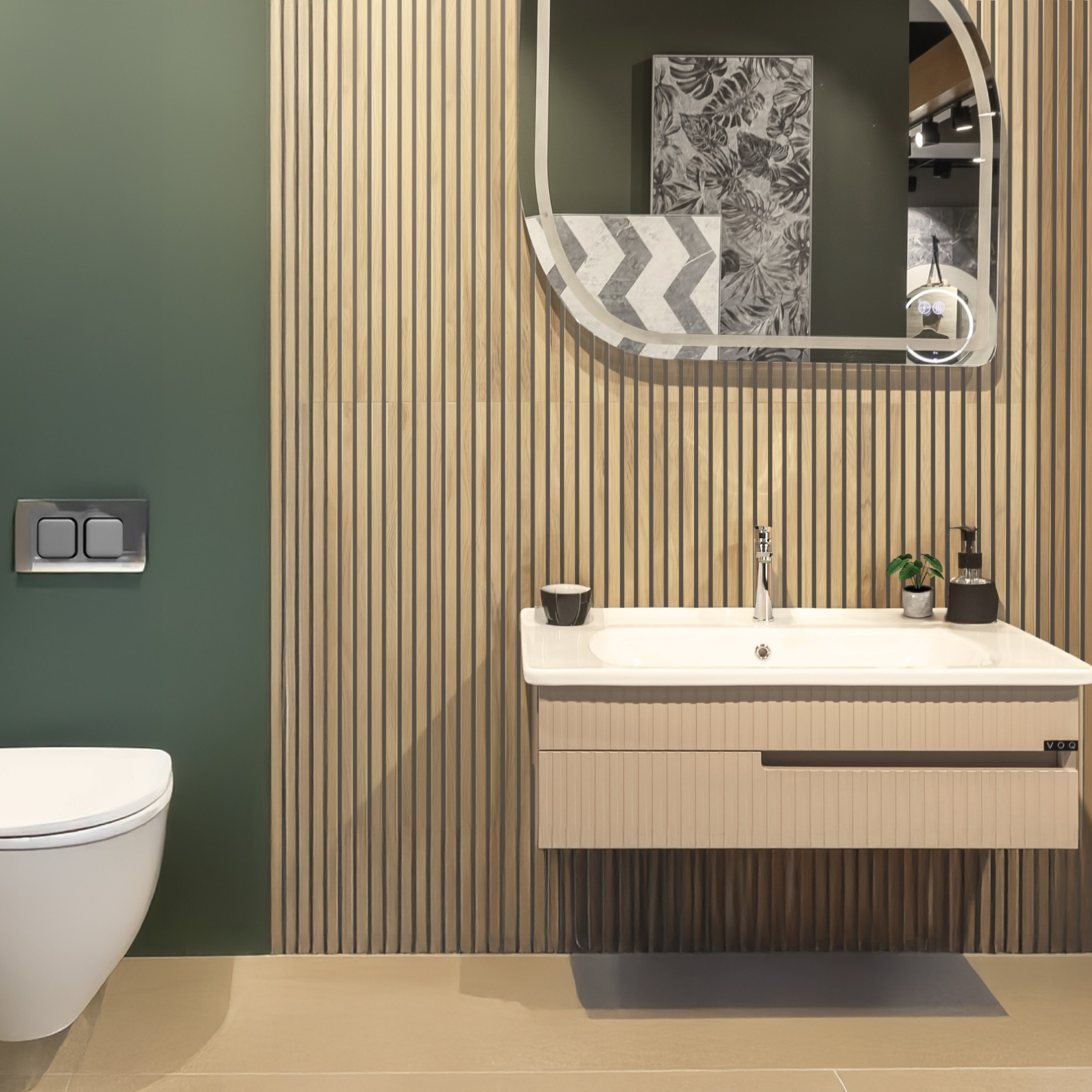Satriano Almond Dark Lines Porcelain Matt 60x120cm