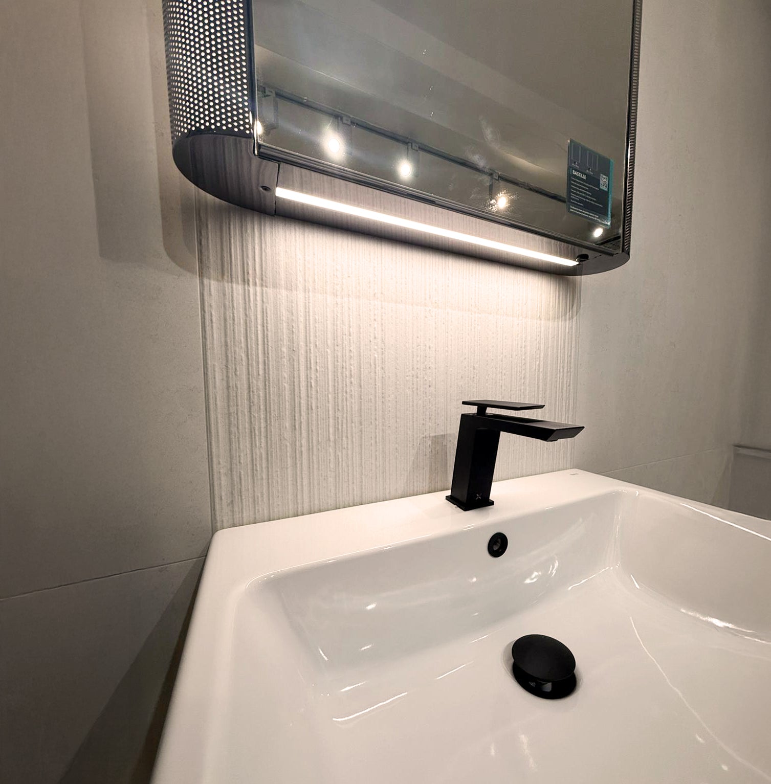 Empress Almond Smooth Ceramic Matt Wall Tile 30x90cm