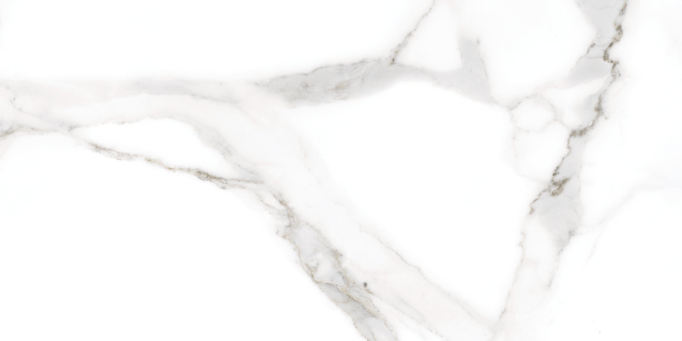 Asia White Carrara Marble Effect Porcelain Matt 29.8x59.9cm