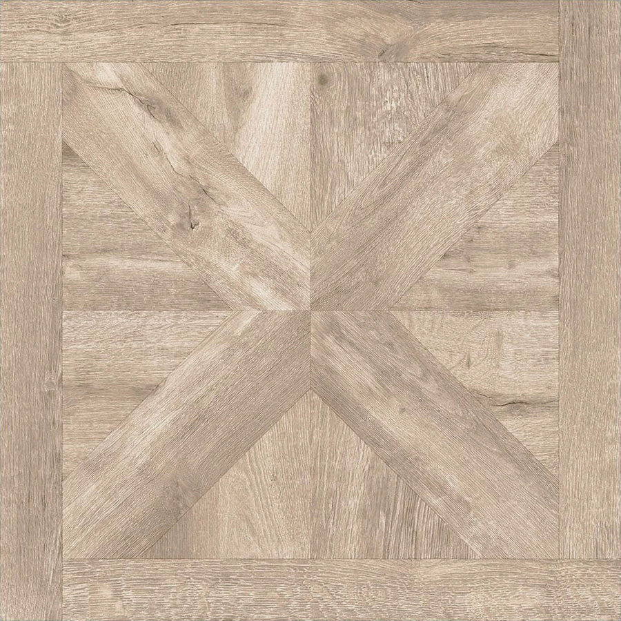 Ashenwood Roble Wood Effect Porcelain Matt Tile 100x100cm