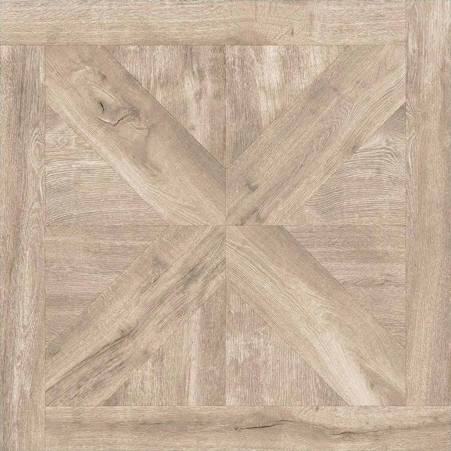 Ashenwood Roble Wood Effect Porcelain Matt Tile 100x100cm