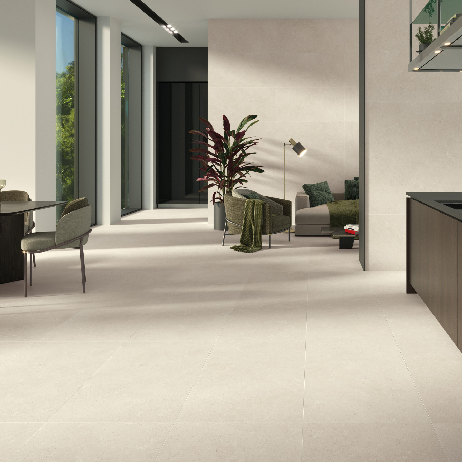 Aureo Cream Decor Wall Porcelain Tile