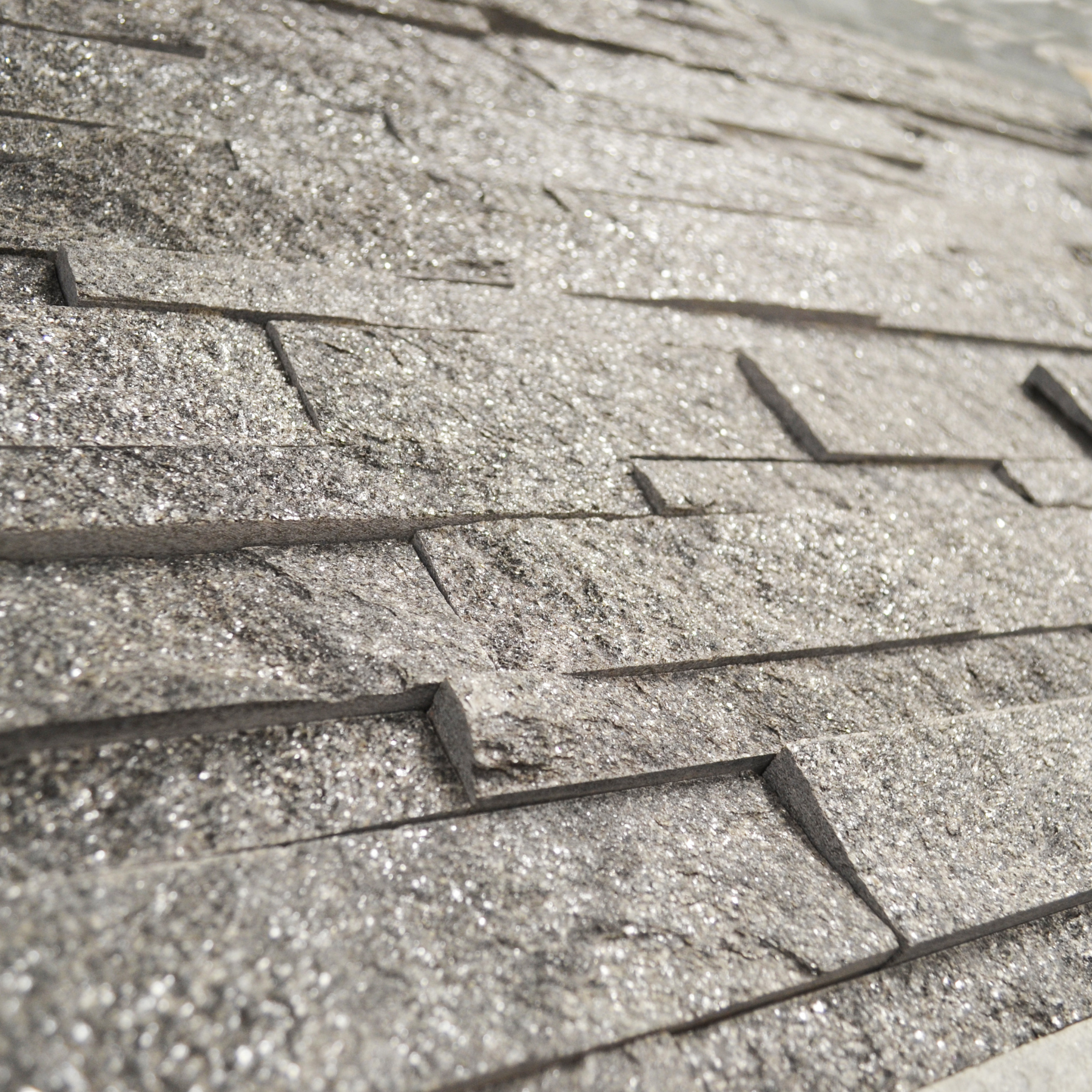 Scapestone Blue Star Granite Split Face Wall Cladding 15x60cm