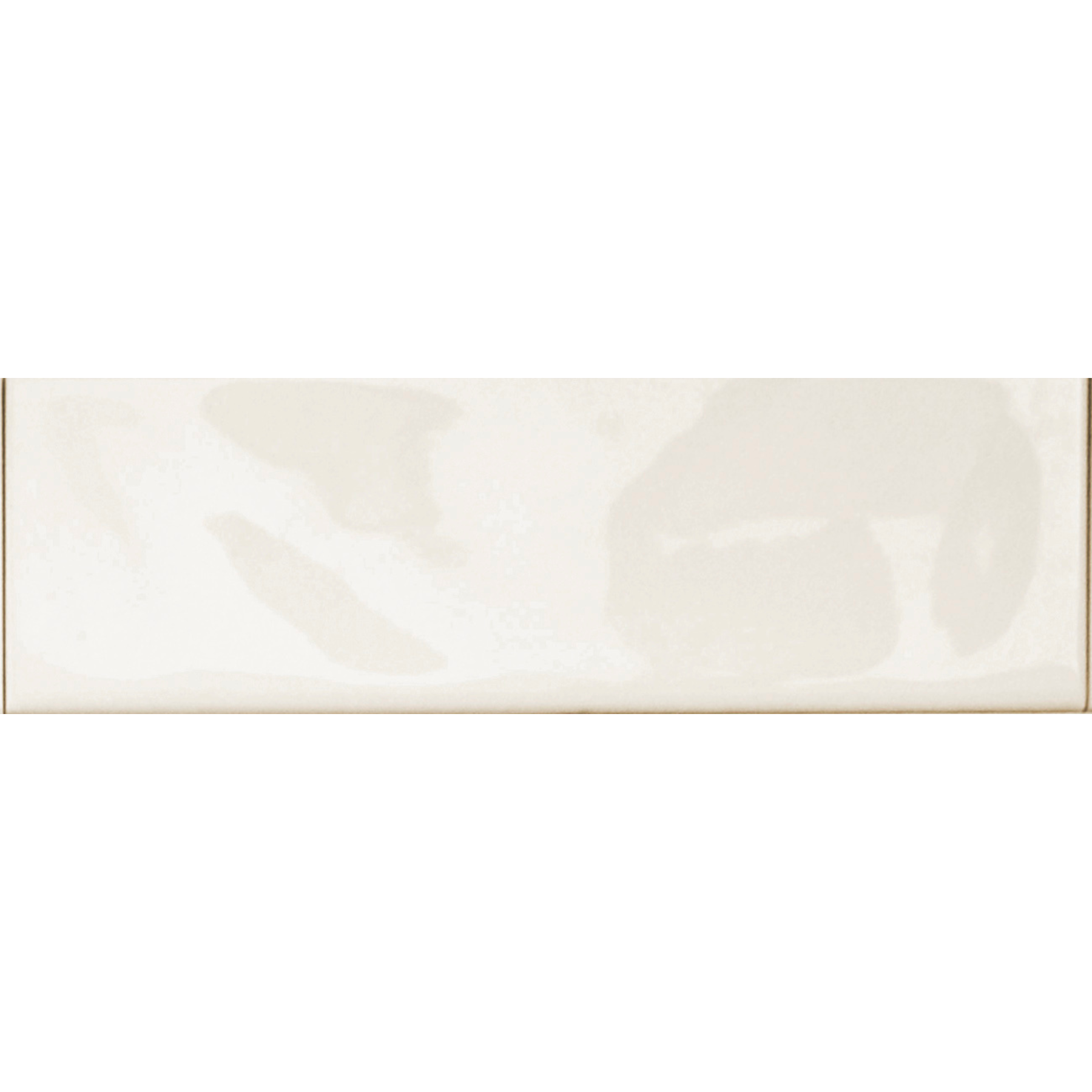 Brio Cream Ceramic Gloss Brick Wall Tile 10x30cm