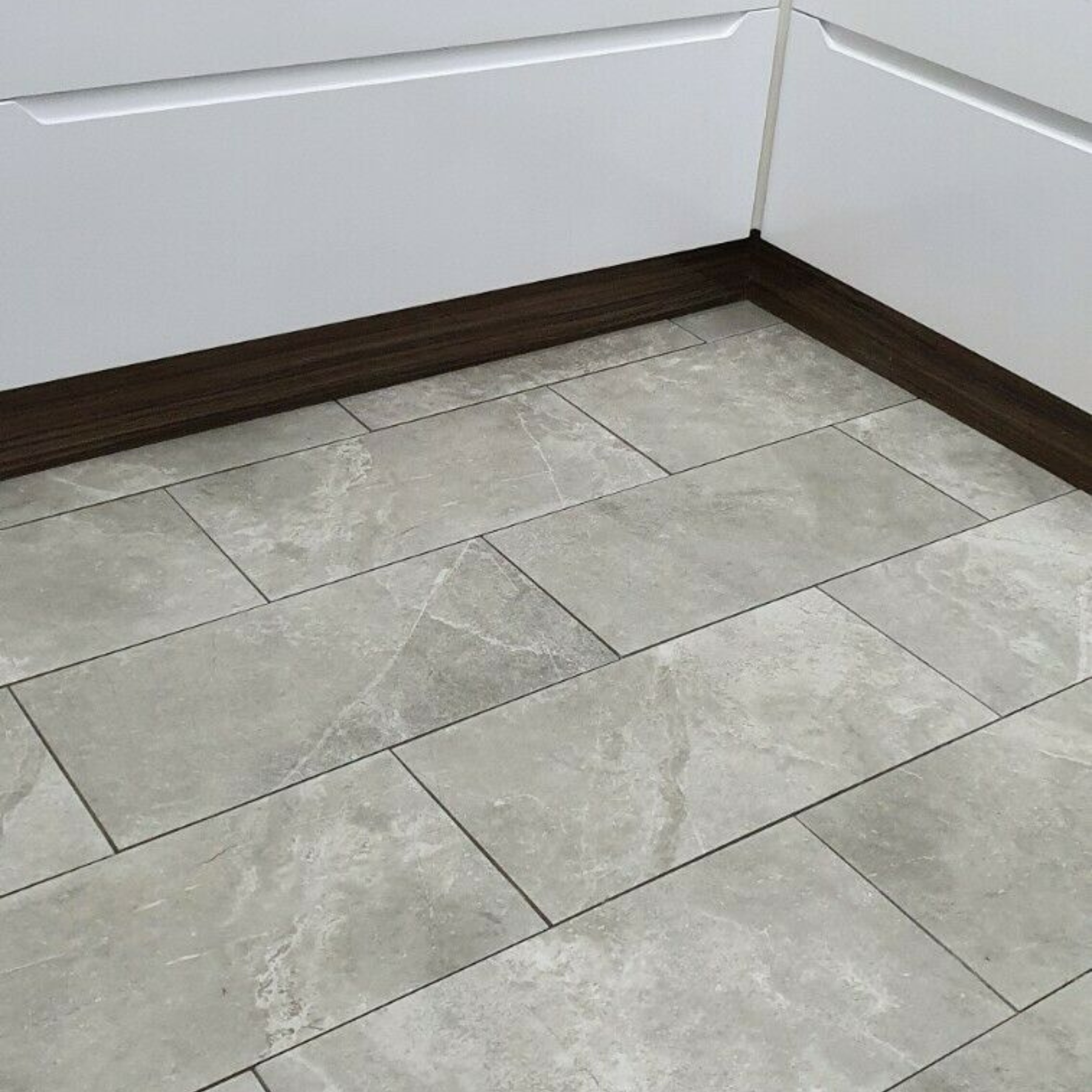 Bon Light Grey Stone Effect Porcelain Tile 60x60cm