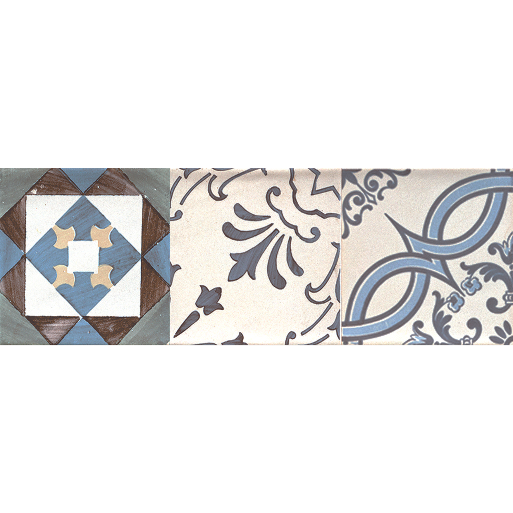 Bellagio Warm Decor Pattern Ceramic Gloss Wall Tile 10x30cm