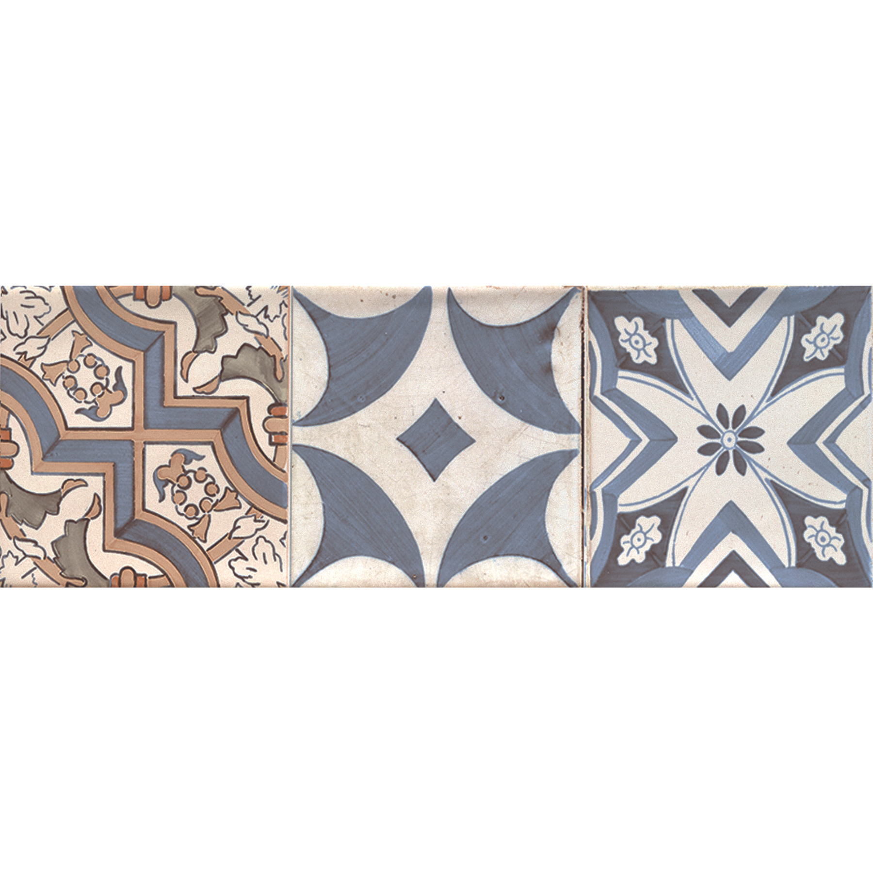 Bellagio Warm Decor Pattern Ceramic Gloss Wall Tile 10x30cm