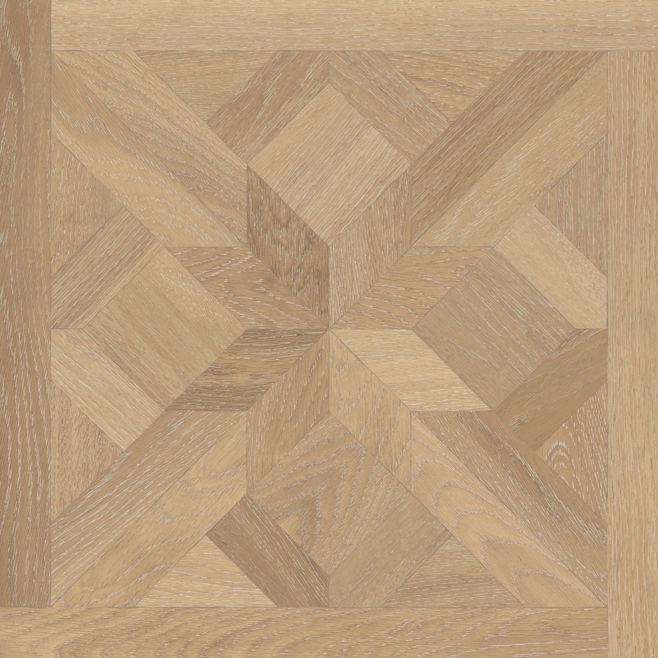 Cavelle Oak Parquet Wood Effect Porcelain Tile 60x60cm