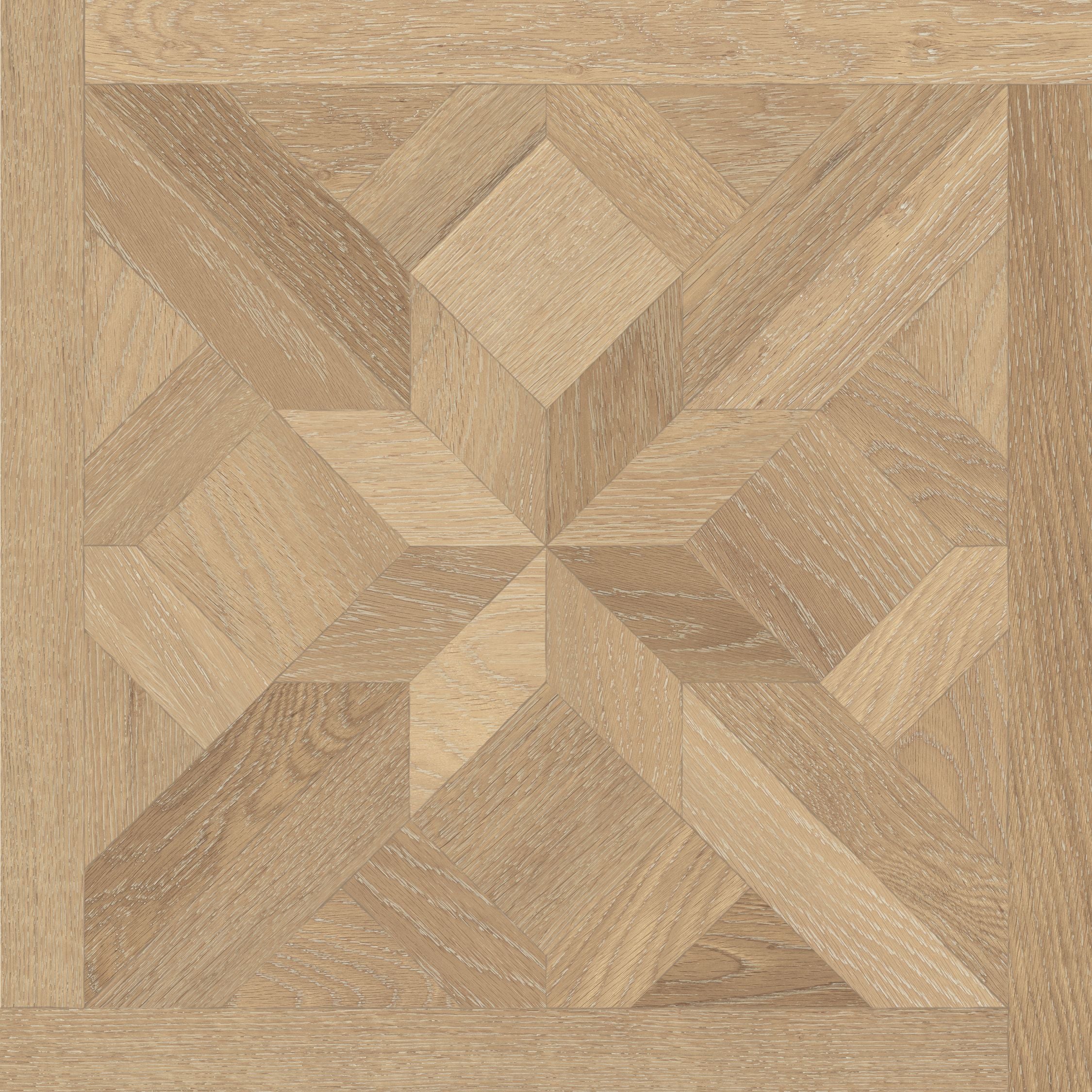 Cavelle Oak Parquet Wood Effect Porcelain Tile 60x60cm