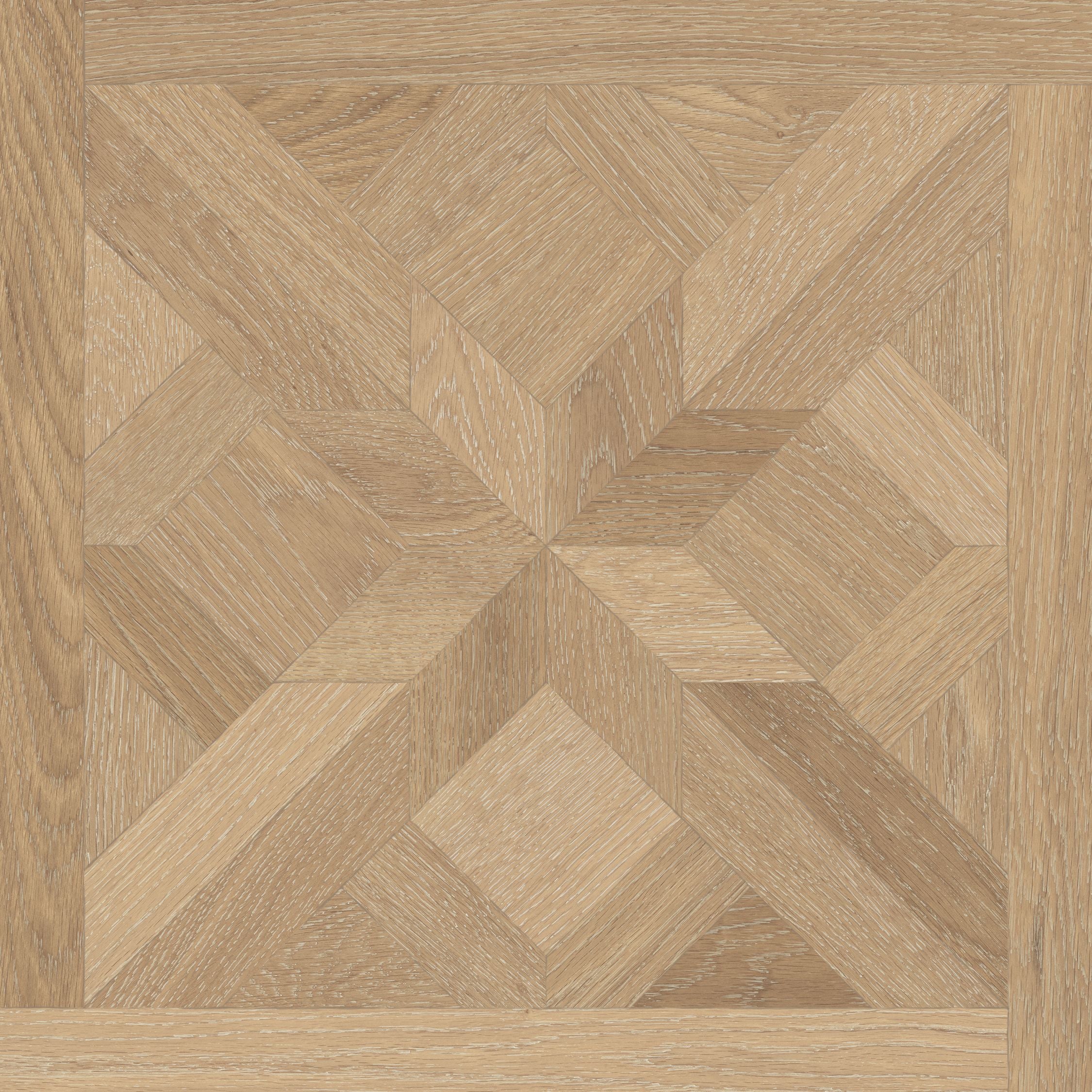 Cavelle Oak Parquet Wood Effect Porcelain Tile 60x60cm