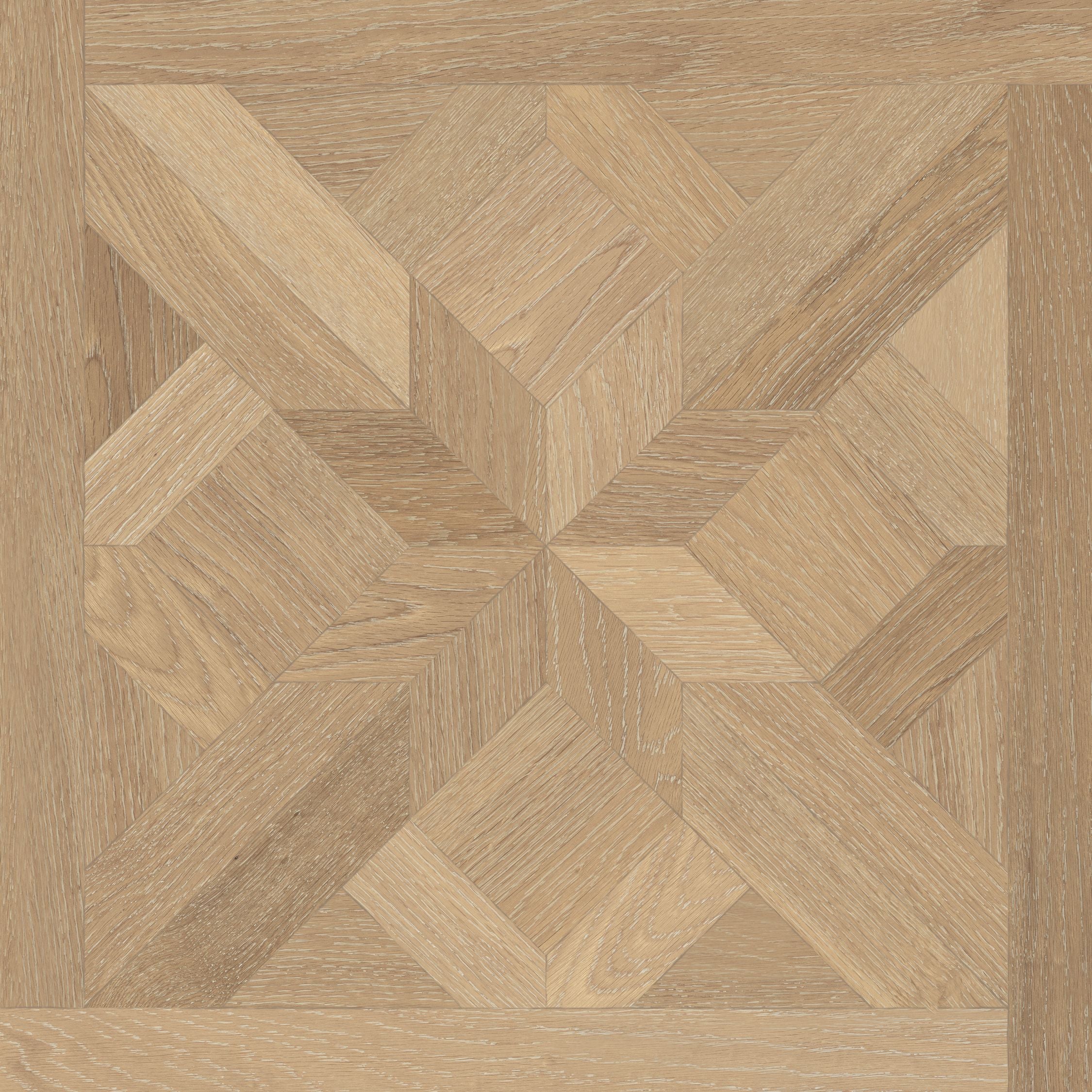 Cavelle Oak Parquet Wood Effect Porcelain Tile 60x60cm