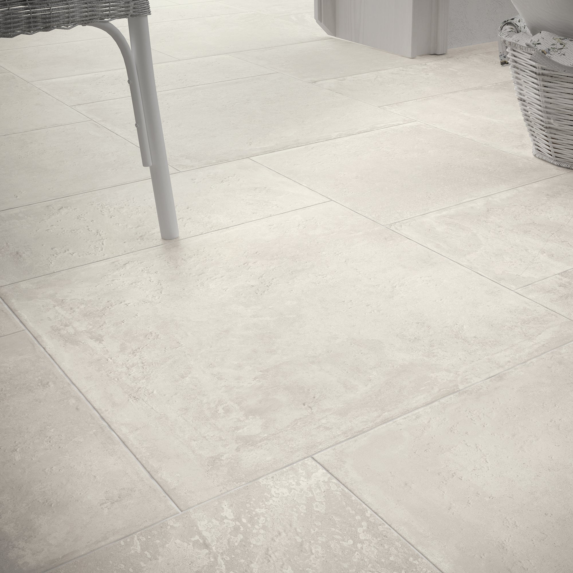 Malami Bianco Porcelain Modular Matt Tile 30x60cm