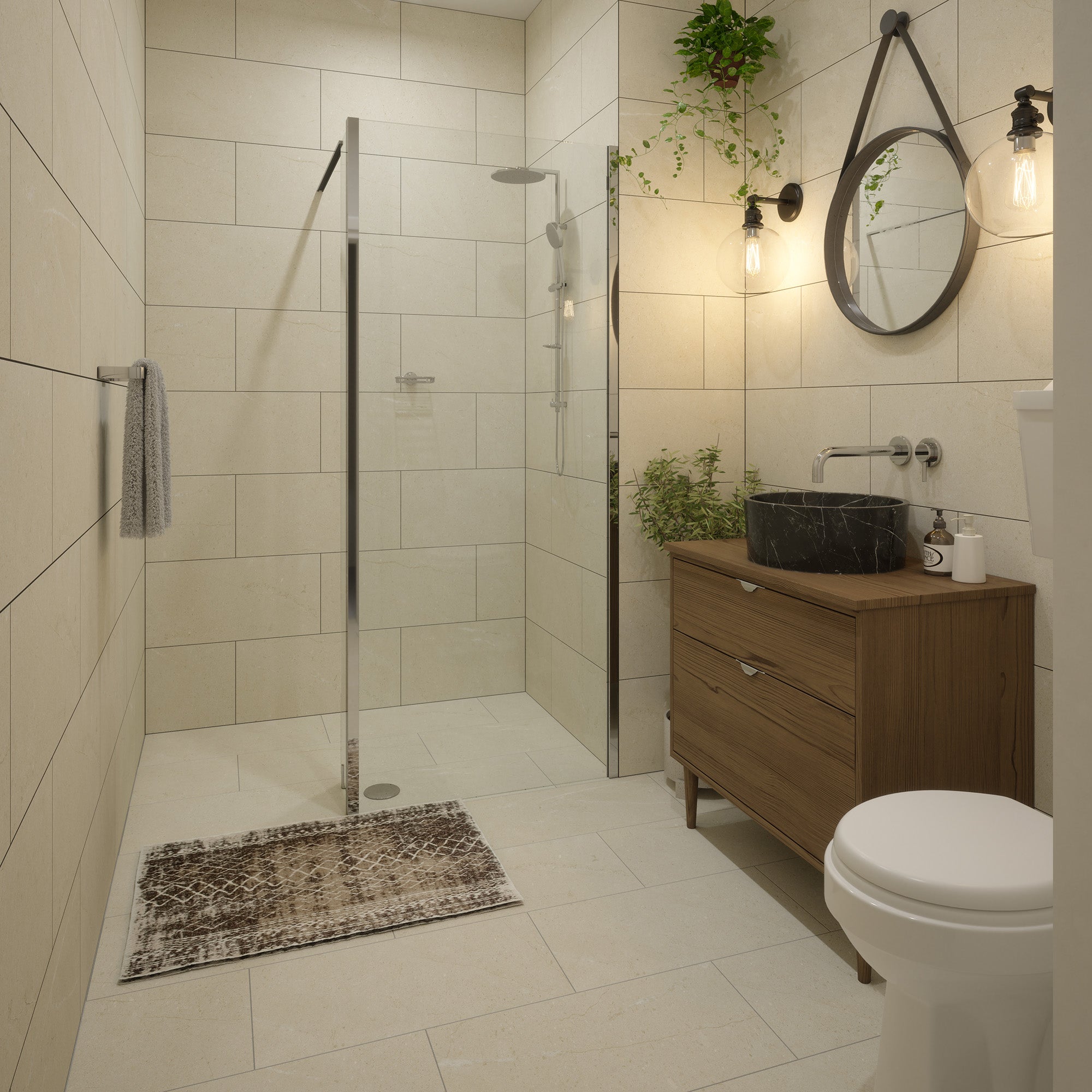 Cassari Sand Stone Effect Porcelain Matt Tile 30x60cm