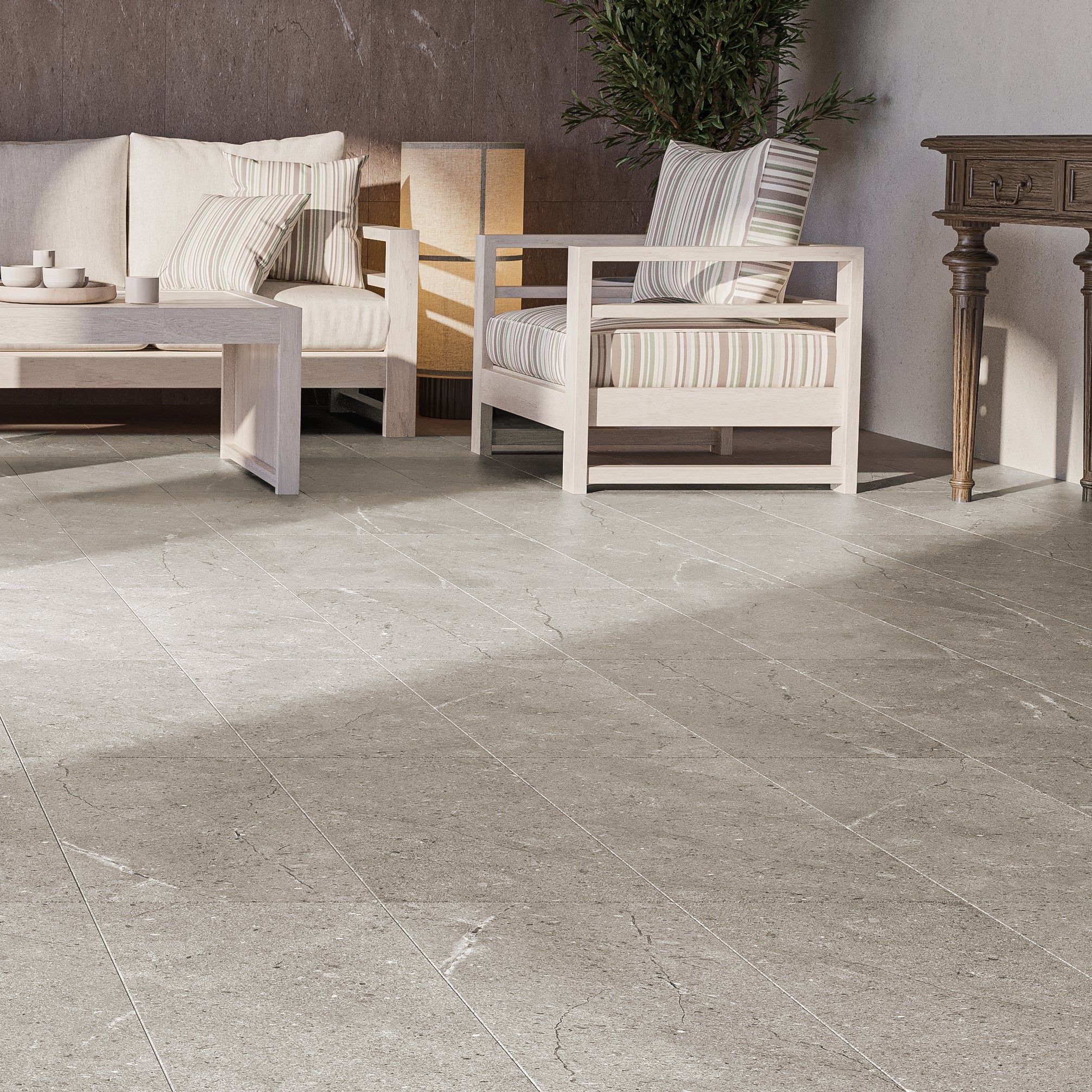 Cassari Sand Stone Effect Porcelain Matt Tile 30x60cm