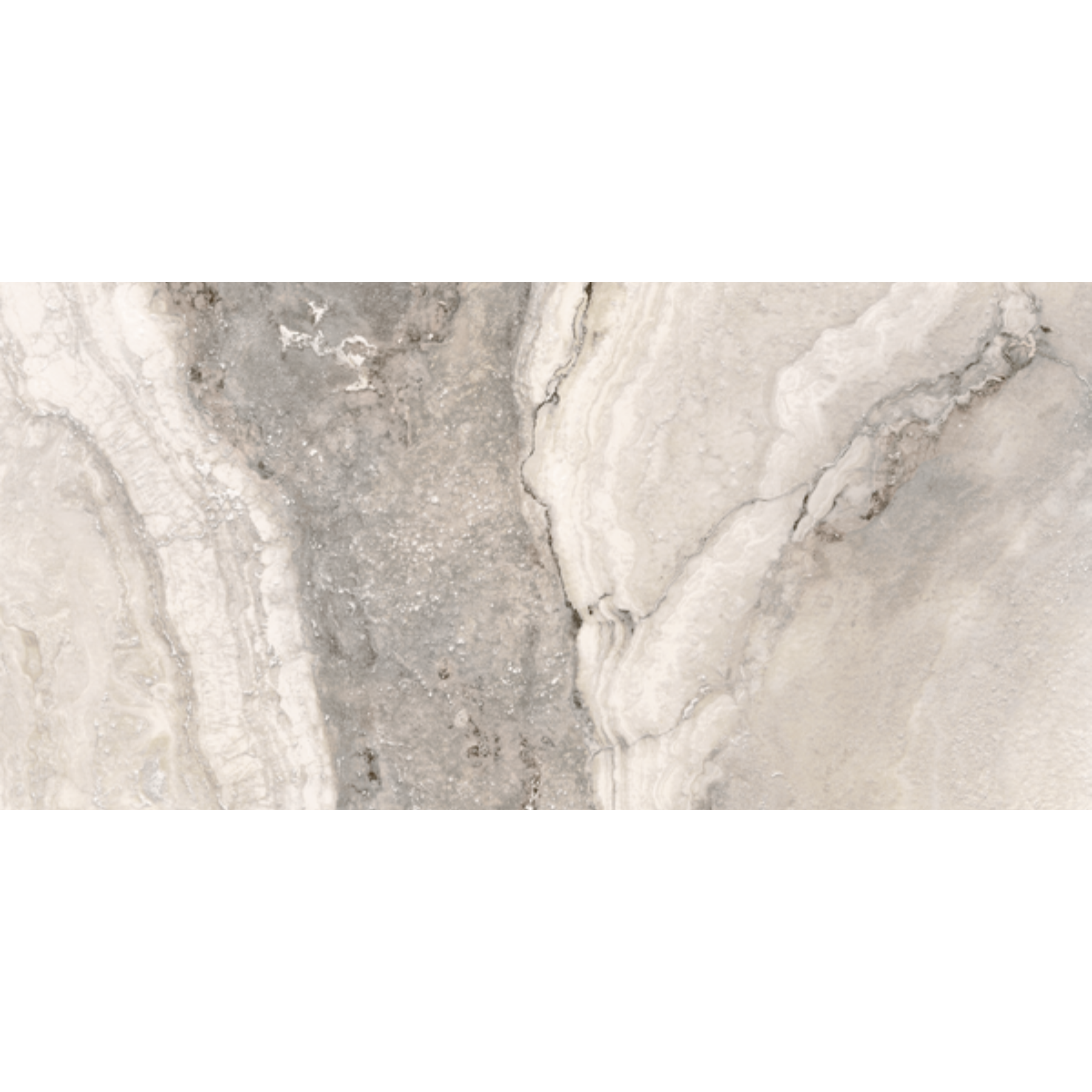 Canino Silver Travertine Effect Porcelain Matt 60x120cm