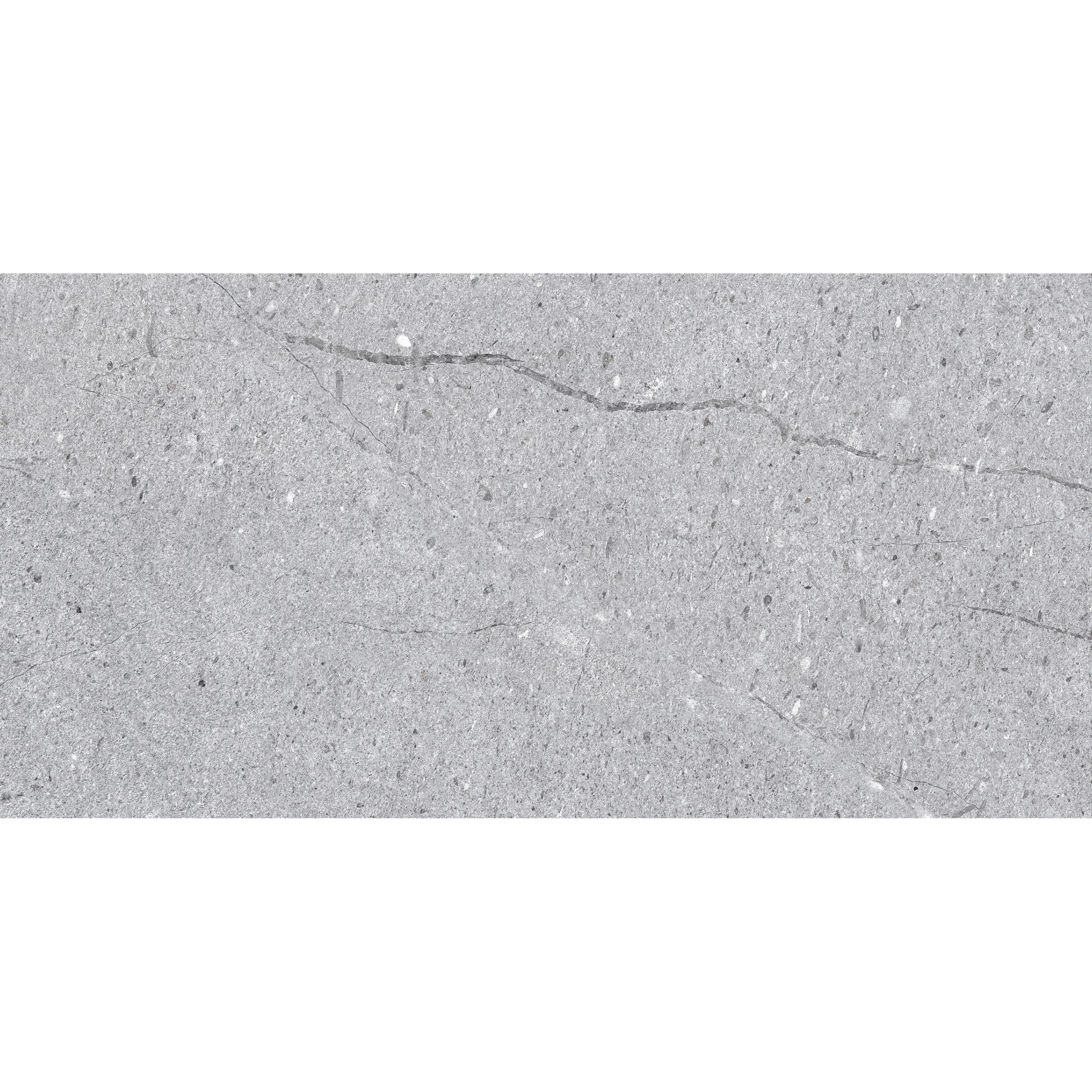 Cassari Rock Grey Stone Effect Porcelain Matt Tile 30x60cm