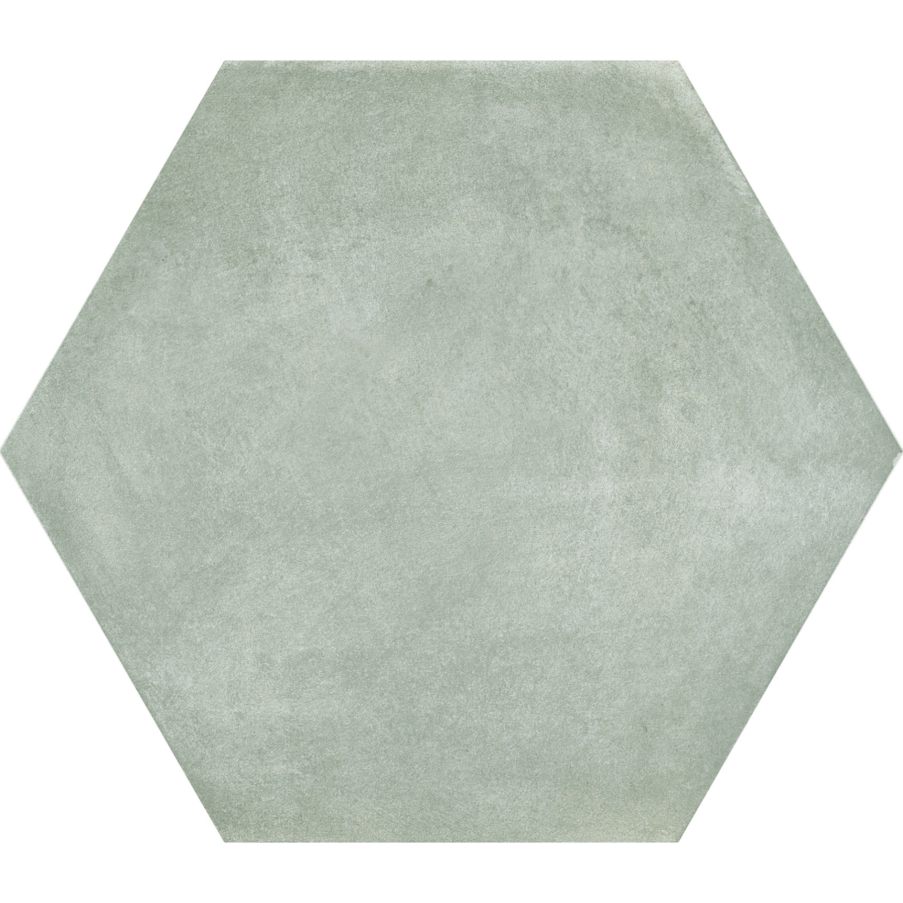 Cremona Aqua Green Hexagonal Porcelain Tile 23x27cm