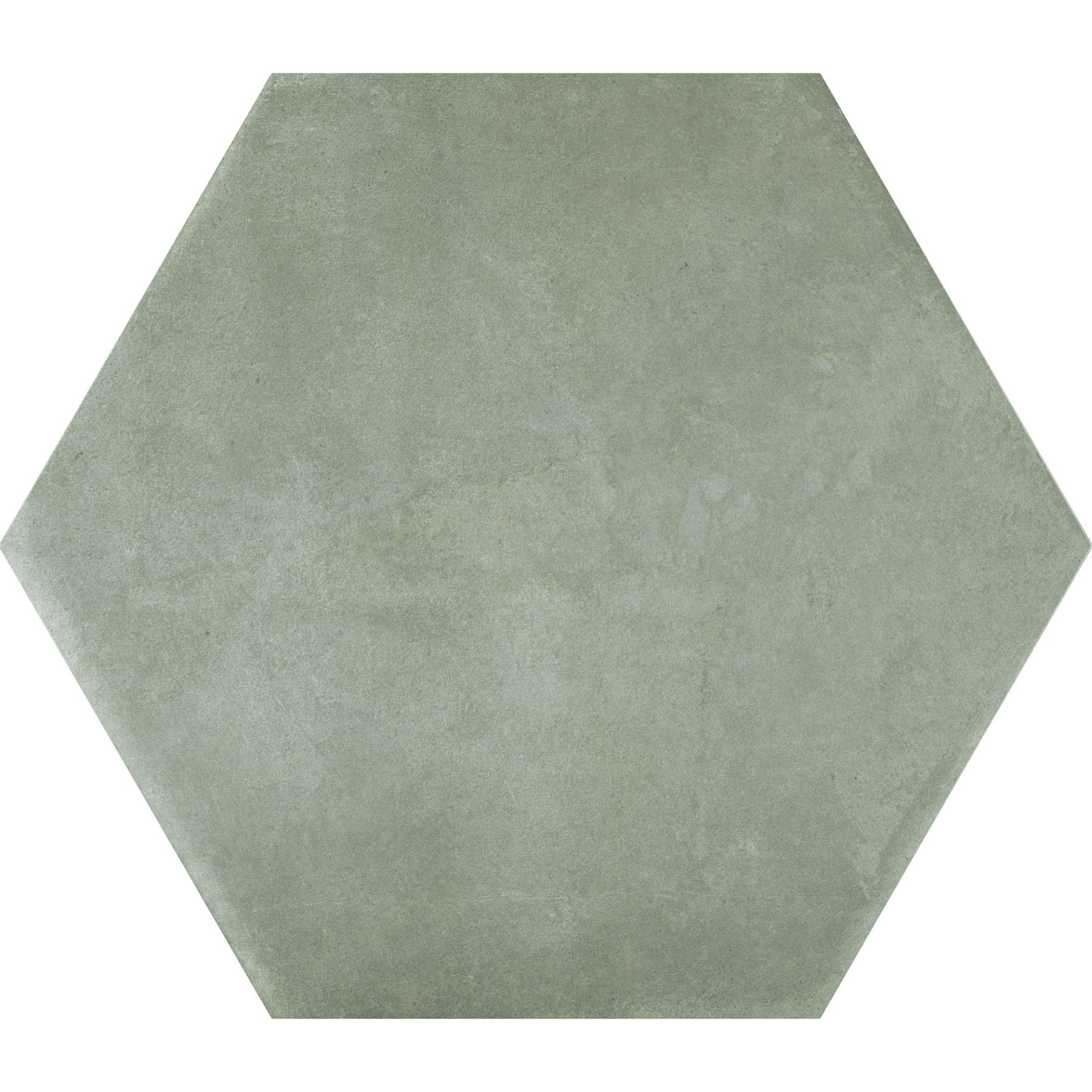 Cremona Aqua Green Hexagonal Porcelain Tile 23x27cm