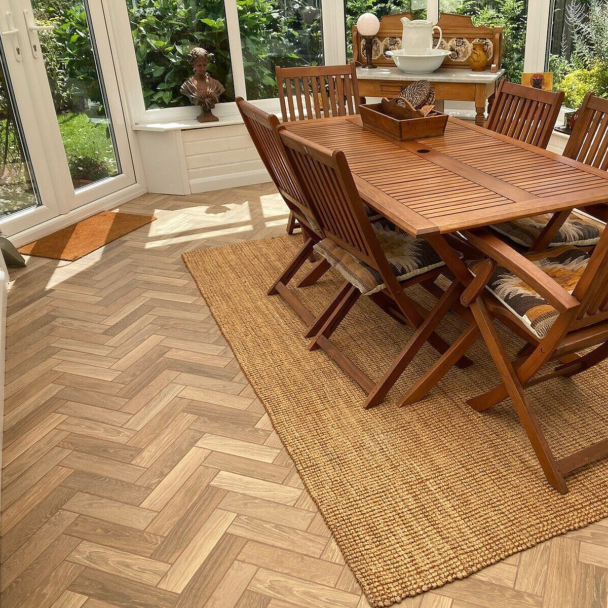 Parquet Chene Italian Porcelain Wood Effect Tile 7x28cm