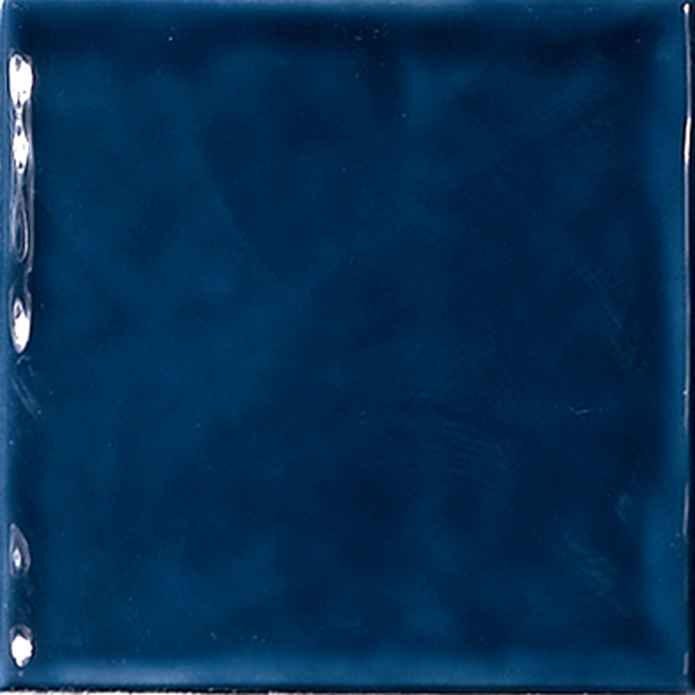 Calleo Marino Dark Blue Ceramic Gloss Wall Tile 15x15cm