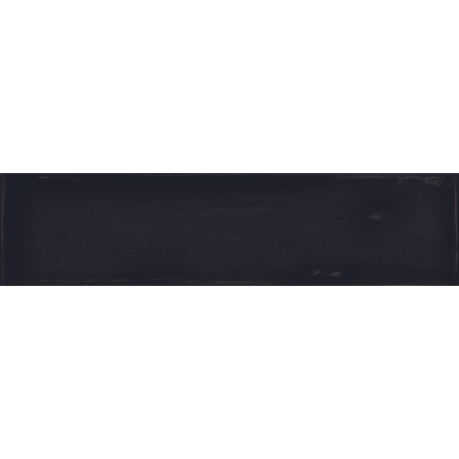 Corato Black Charcoal Ceramic Matt Brick Wall Tile 7.5x30cm