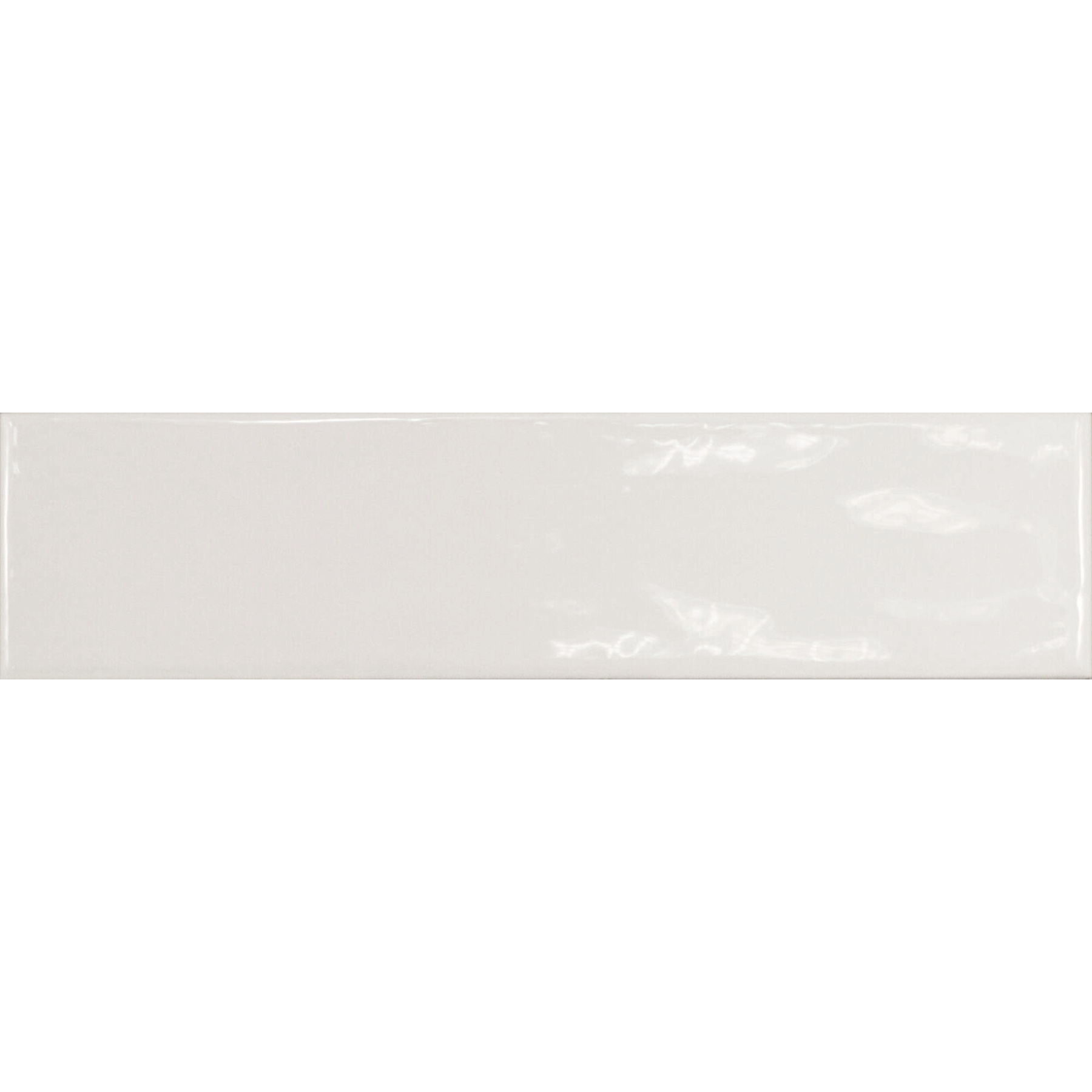 Corato Gloss White Ceramic Brick Wall Tile 7.5x30cm