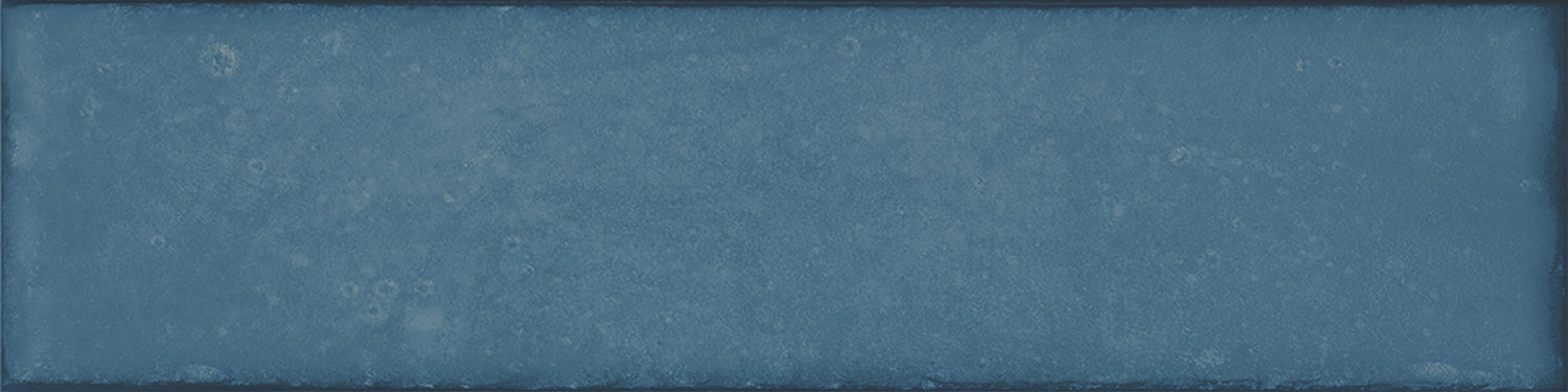 Daloa Marine Blue Ceramic Gloss Brick Wall Tile 7.5x30cm