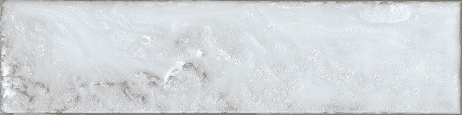 Daloa Pearl Ceramic Gloss Brick Wall Tile 7.5x30cm