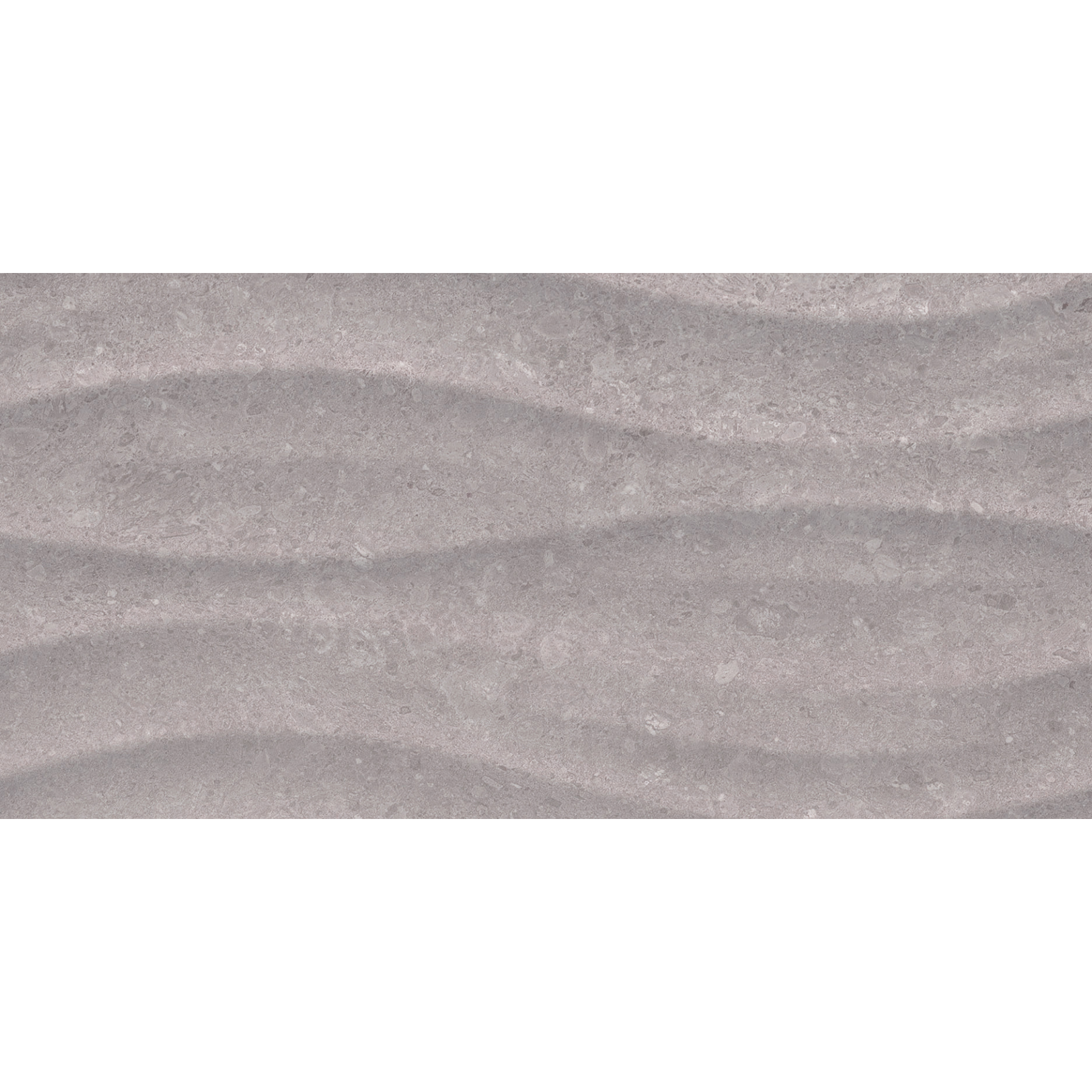 Dallas Wave Silver Ceramic Textured Wall Tile 30x60cm