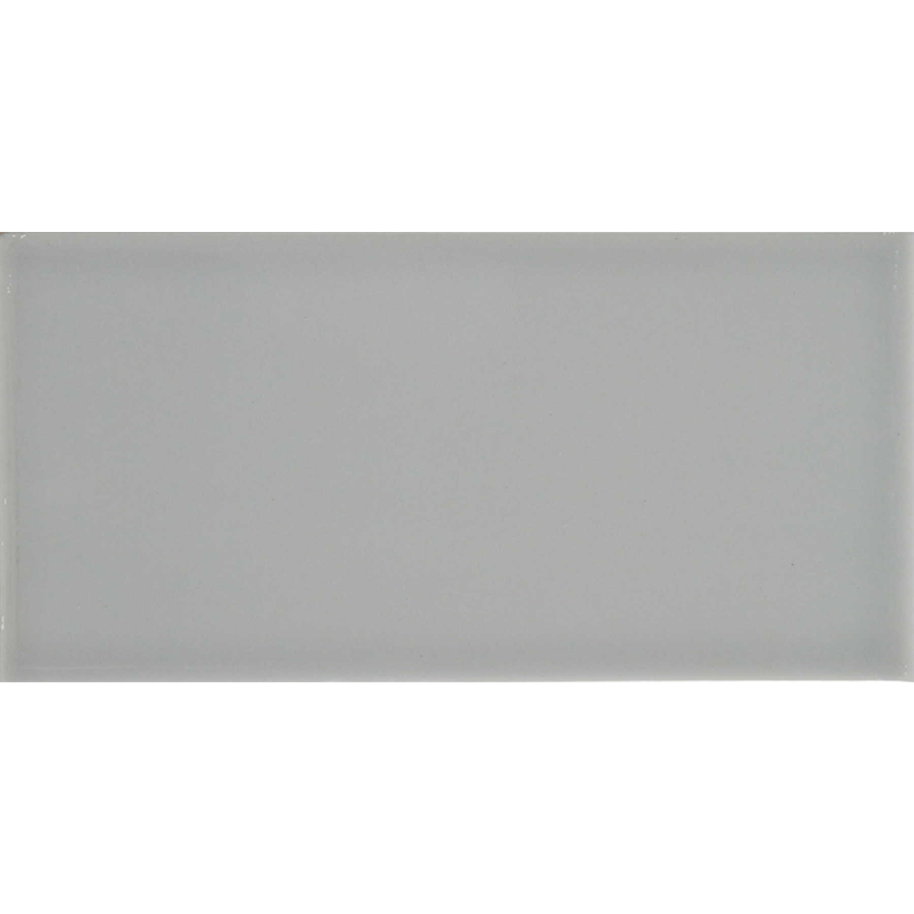 Devonshire Arctic Grey Ceramic Gloss Brick Wall Tile 10x20cm
