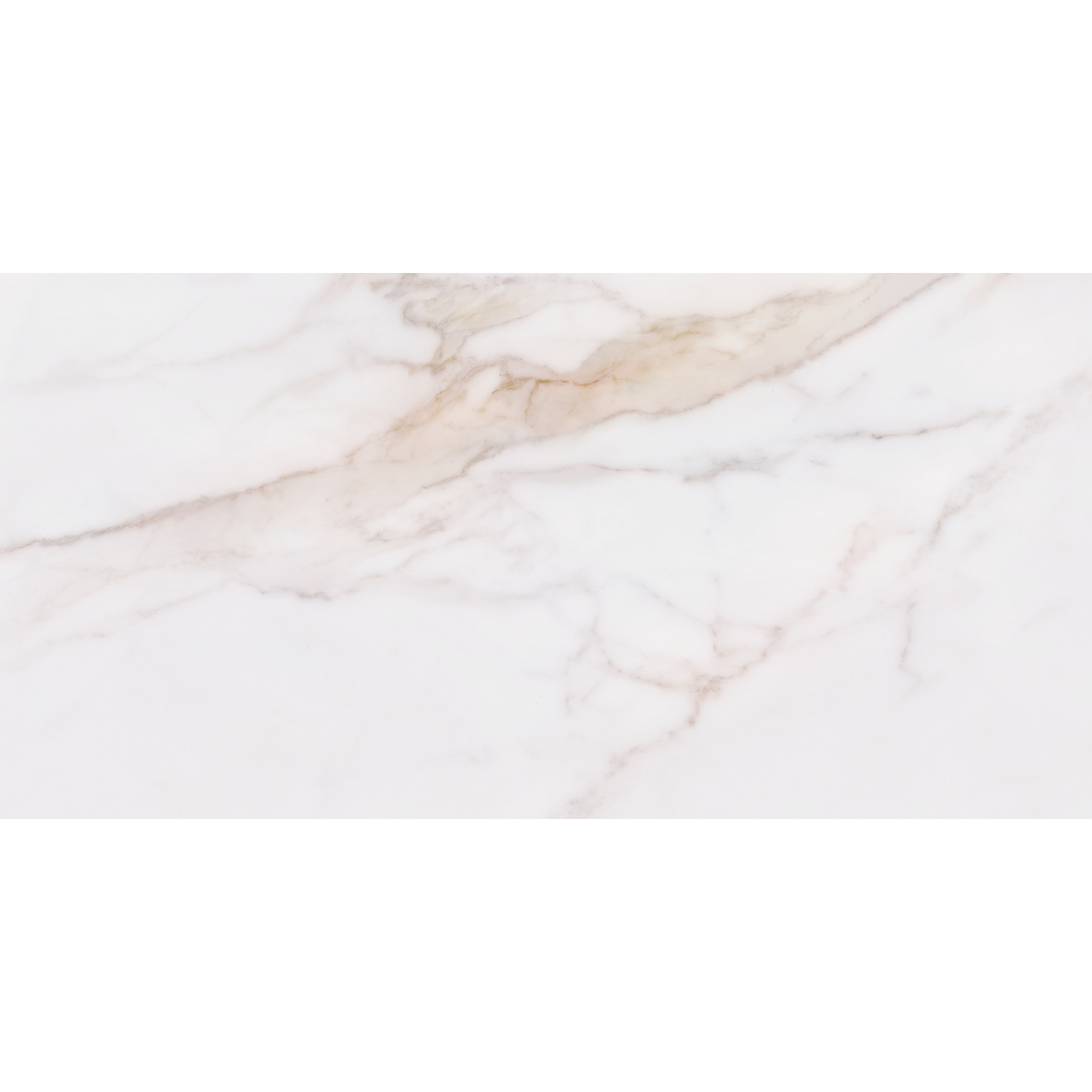 Dragoni Gold Vein White Marble Effect Porcelain Tile 30x60cm