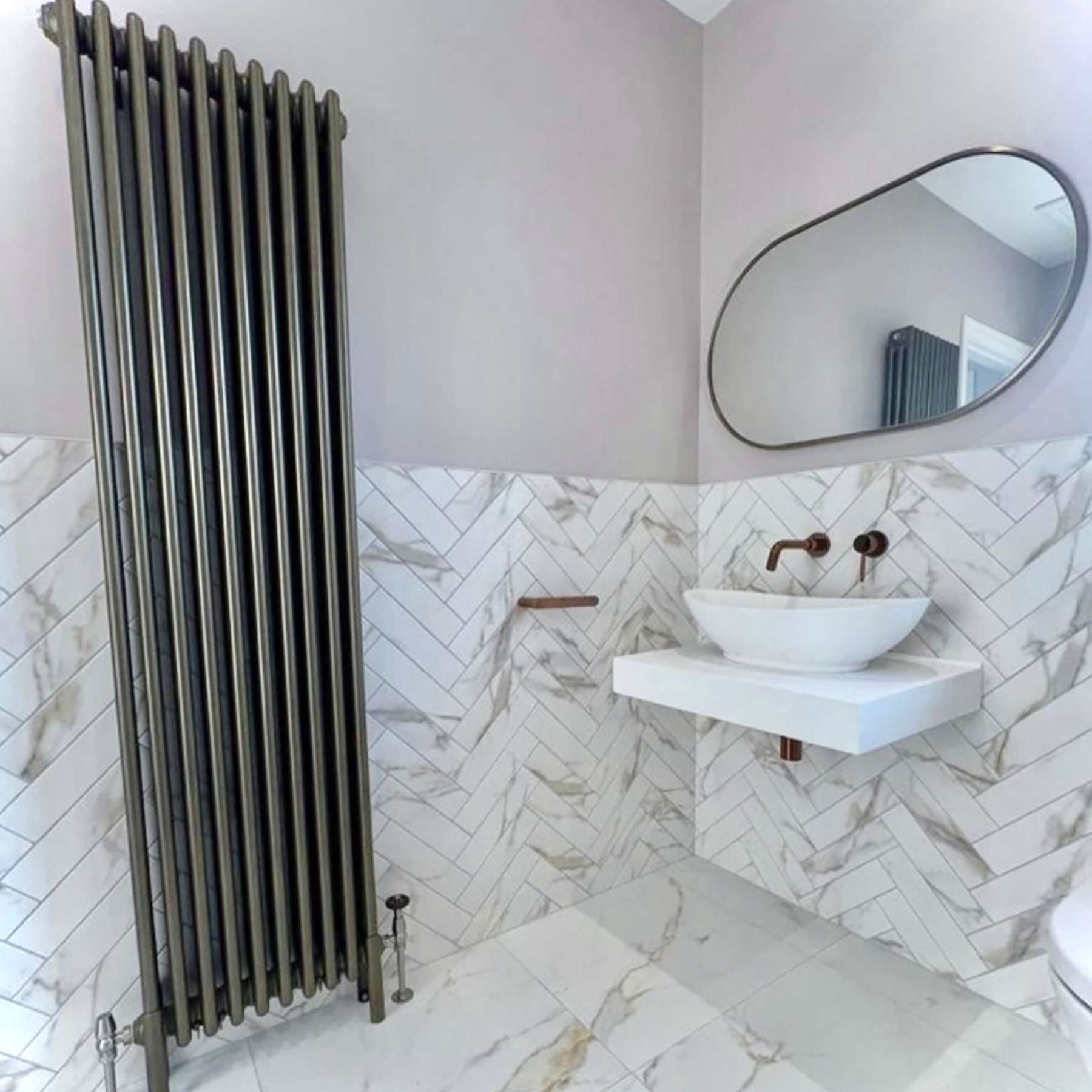 Dragoni Gold Ceramic Gloss Brick Wallm Tile 7.5x30cm