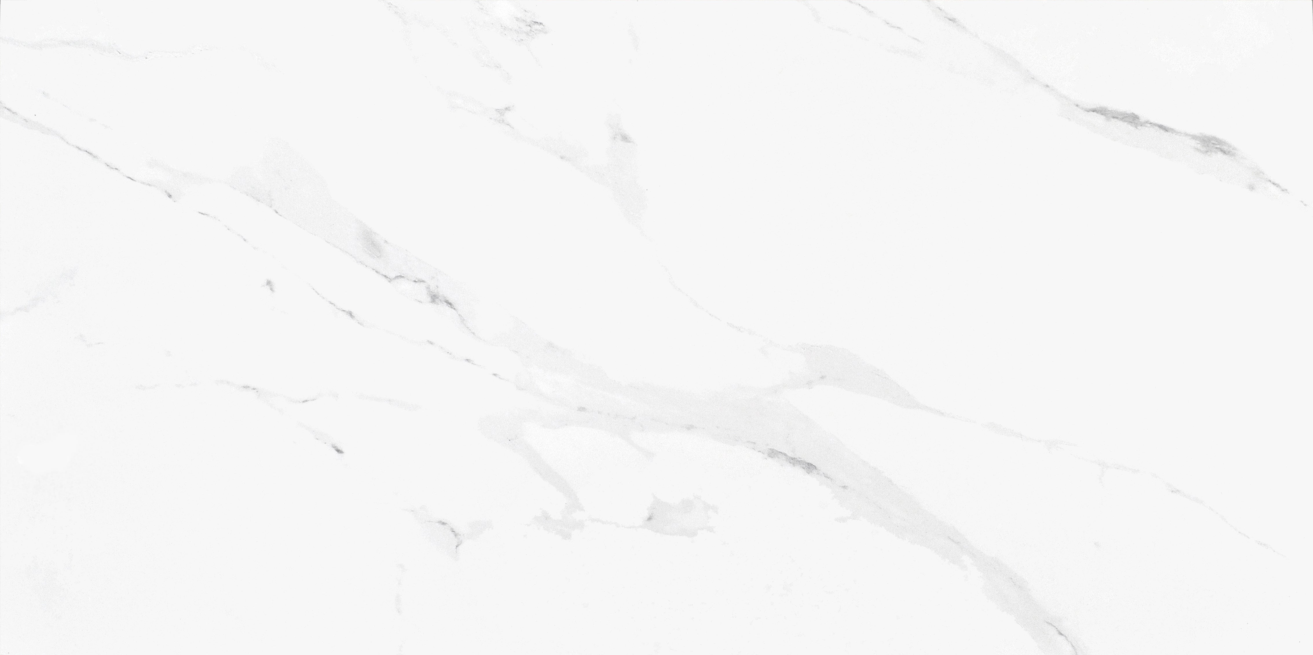 Classic Carrara Polished White Marble Porcelain 60x120cm