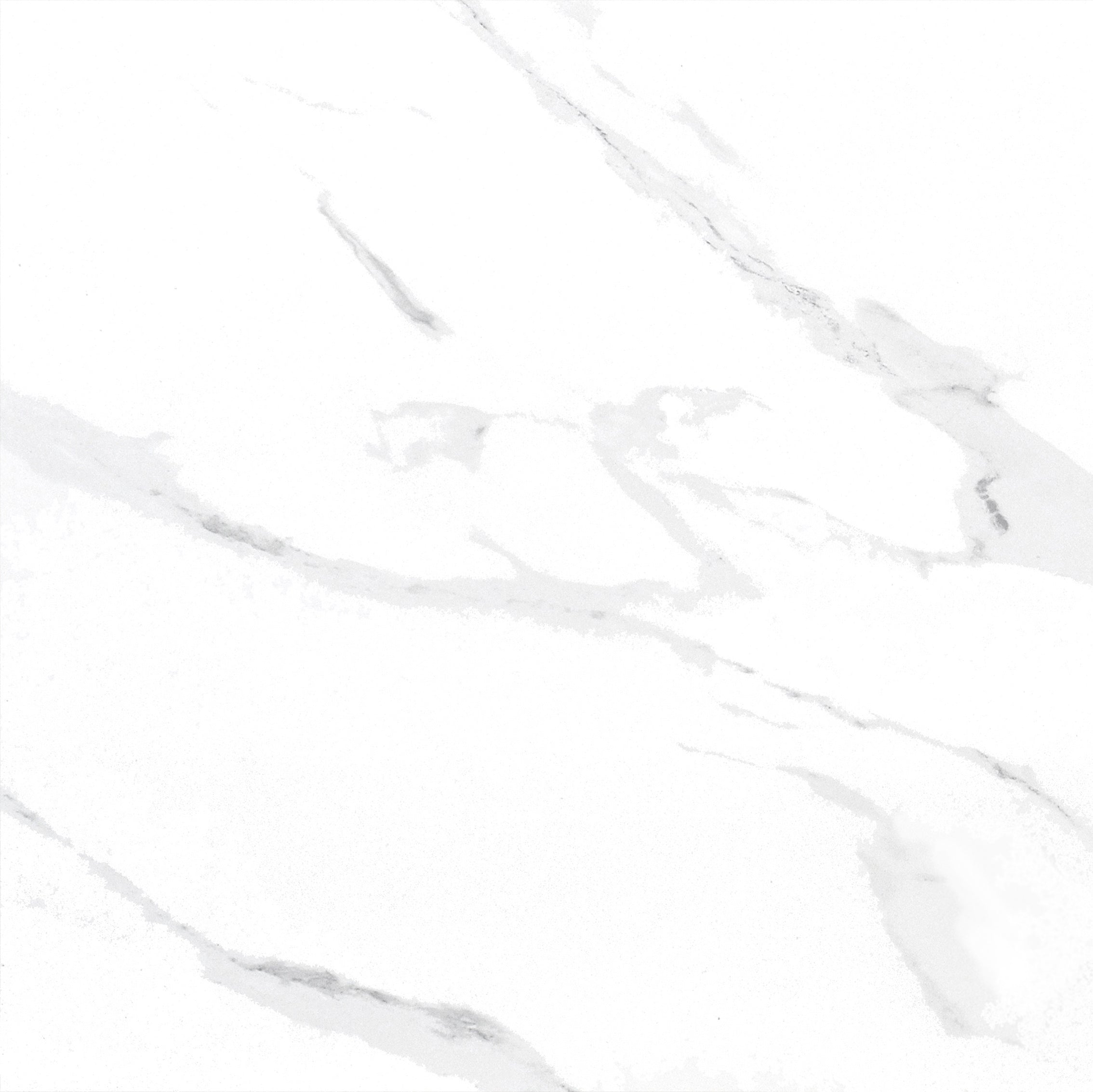 Classic Carrara Matt White Marble Effect Porcelain 60x60cm