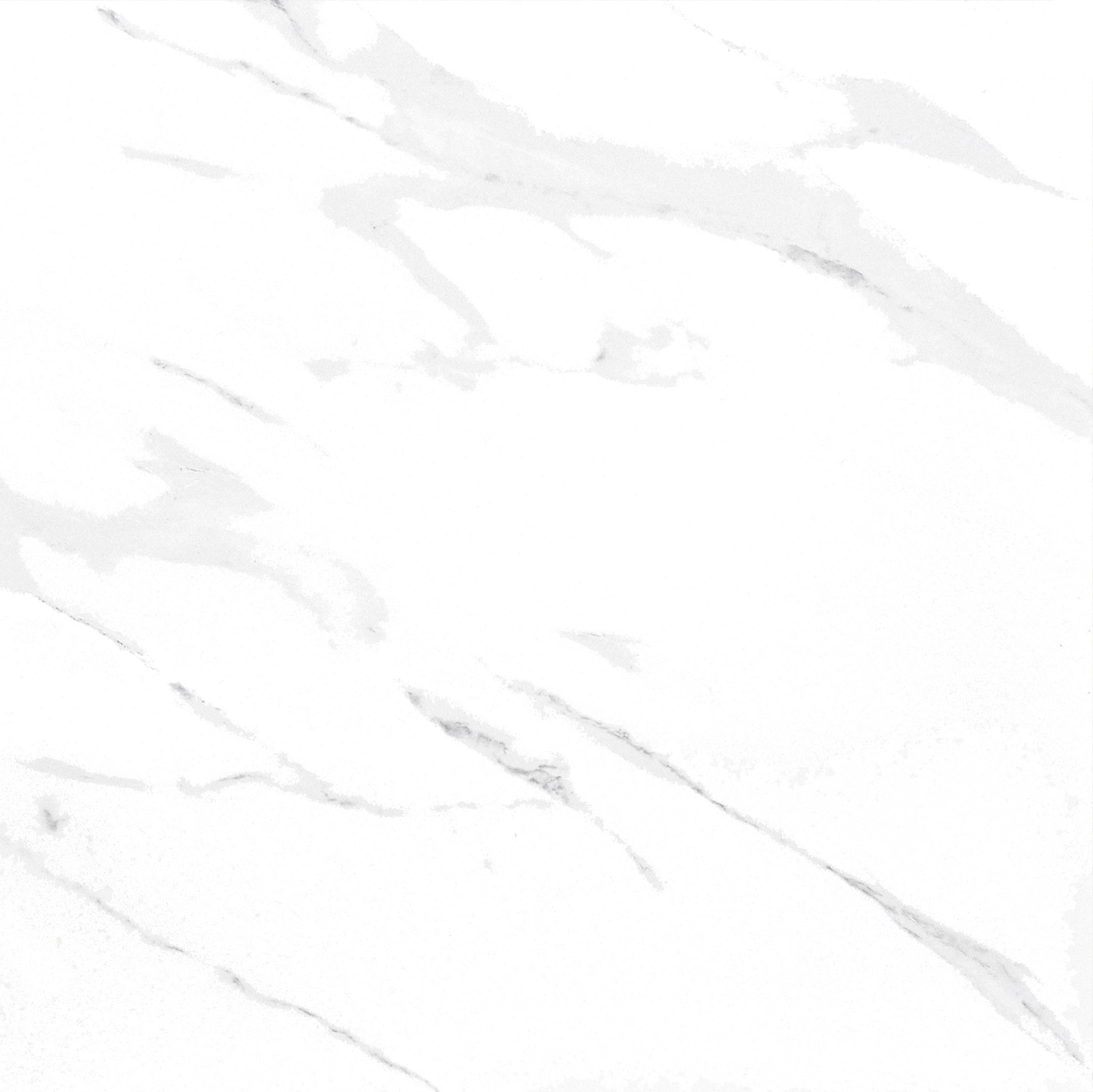 Classic Carrara Matt White Marble Effect Porcelain 60x60cm