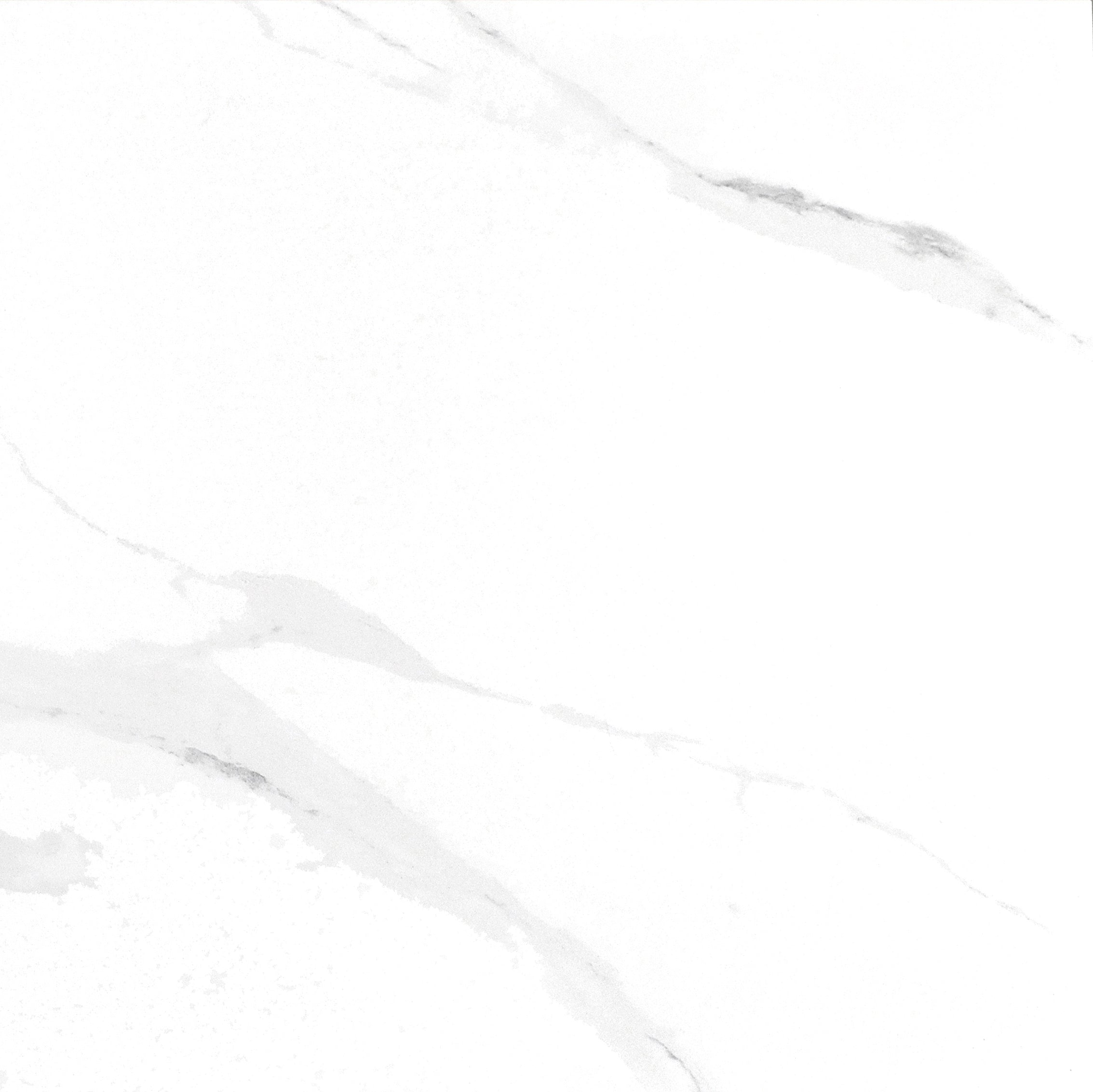 Classic Carrara Matt White Marble Effect Porcelain 60x60cm