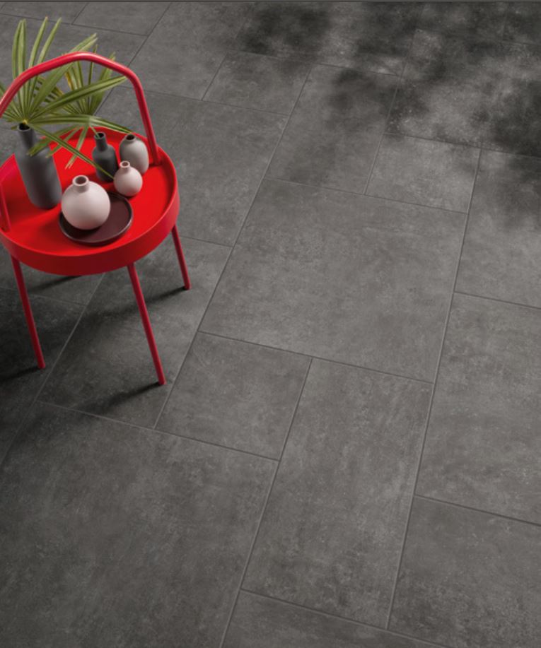 Ecuador Fumo Black Large Format Porcelain Matt 80.2x80.2cm