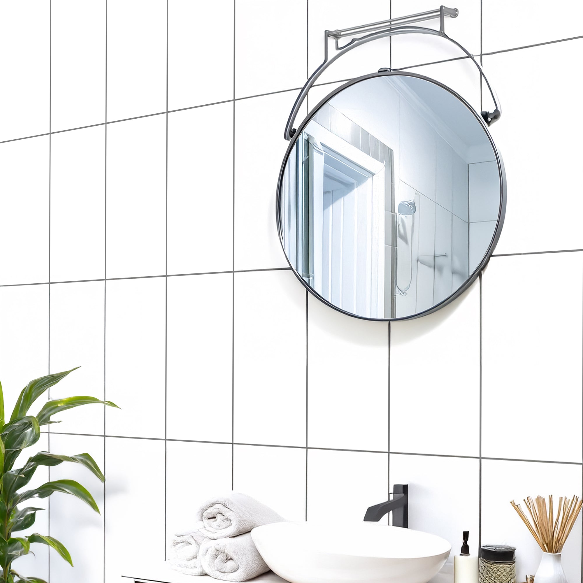 Keystone Flat White Ceramic Matt Wall Tile 25x40cm