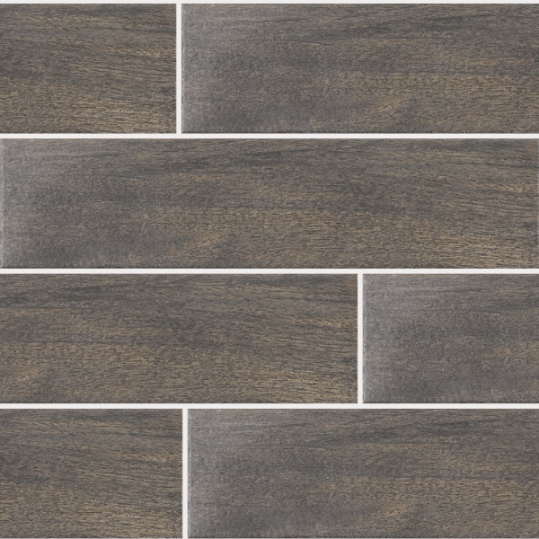 Fesco Nogal Walnut Wood Effect Ceramic Tile 7.5x30cm