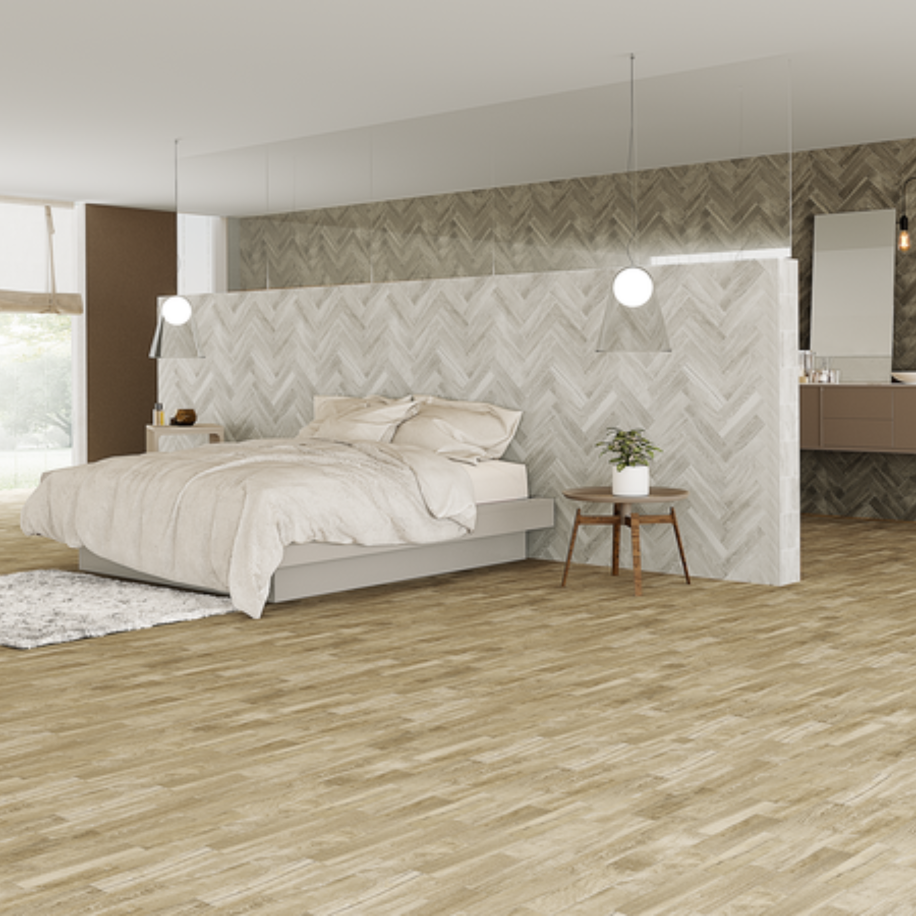 Fesco Roble Oak Wood Effect Ceramic Tile 7.5x30cm