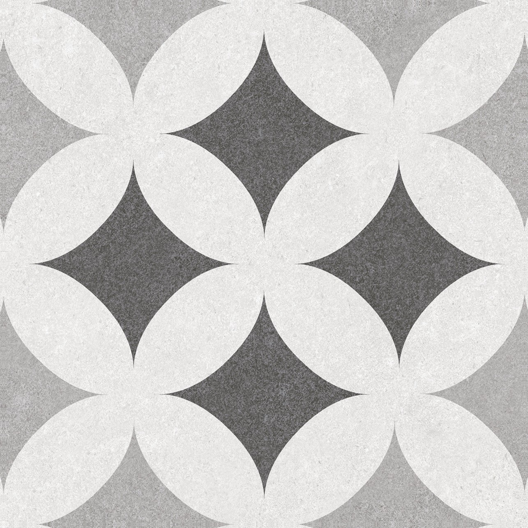 Gabbio Diamond Porcelain Matt Tile 25x25cm