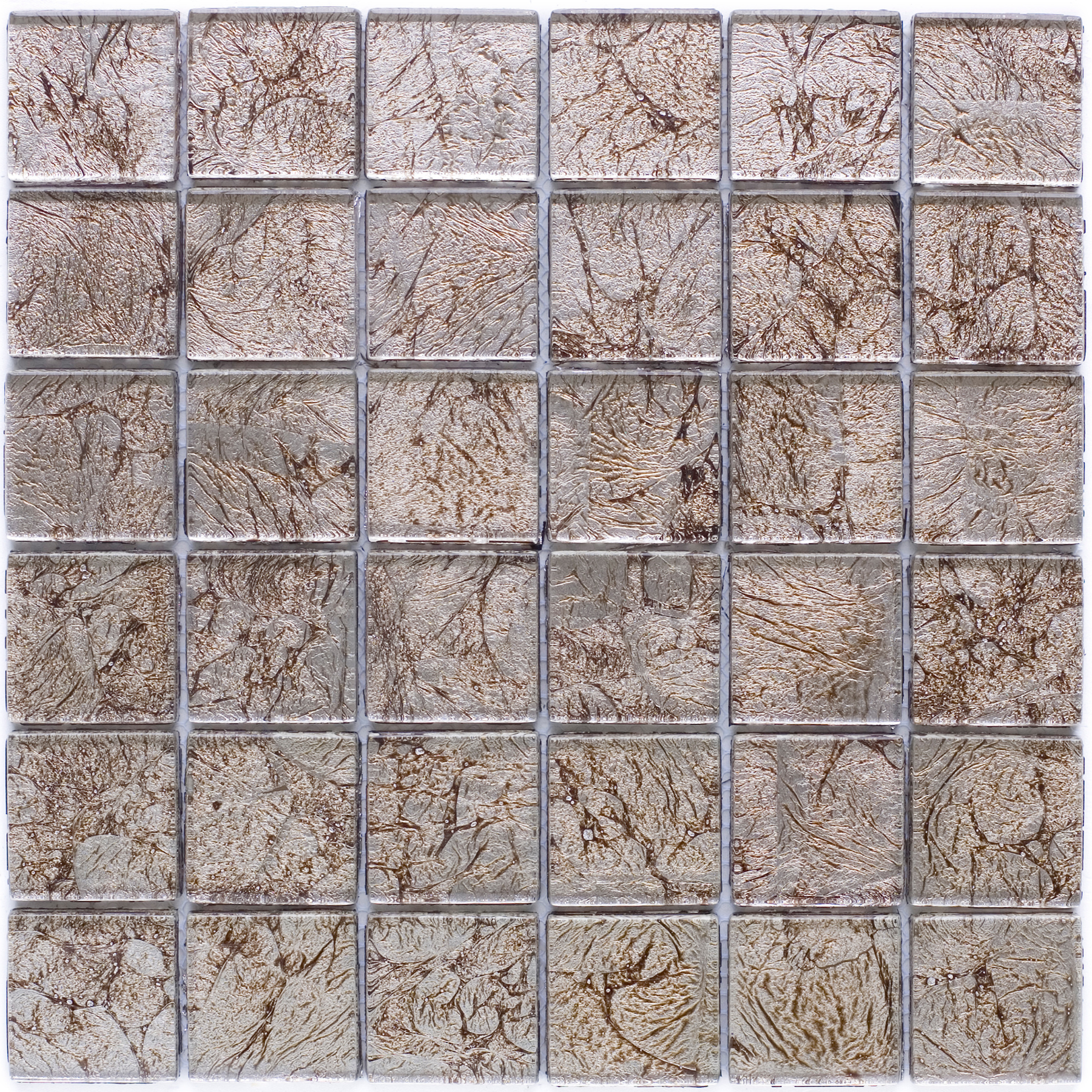 Gold Coast Pewter Glass Polished 30x30cm 4.8