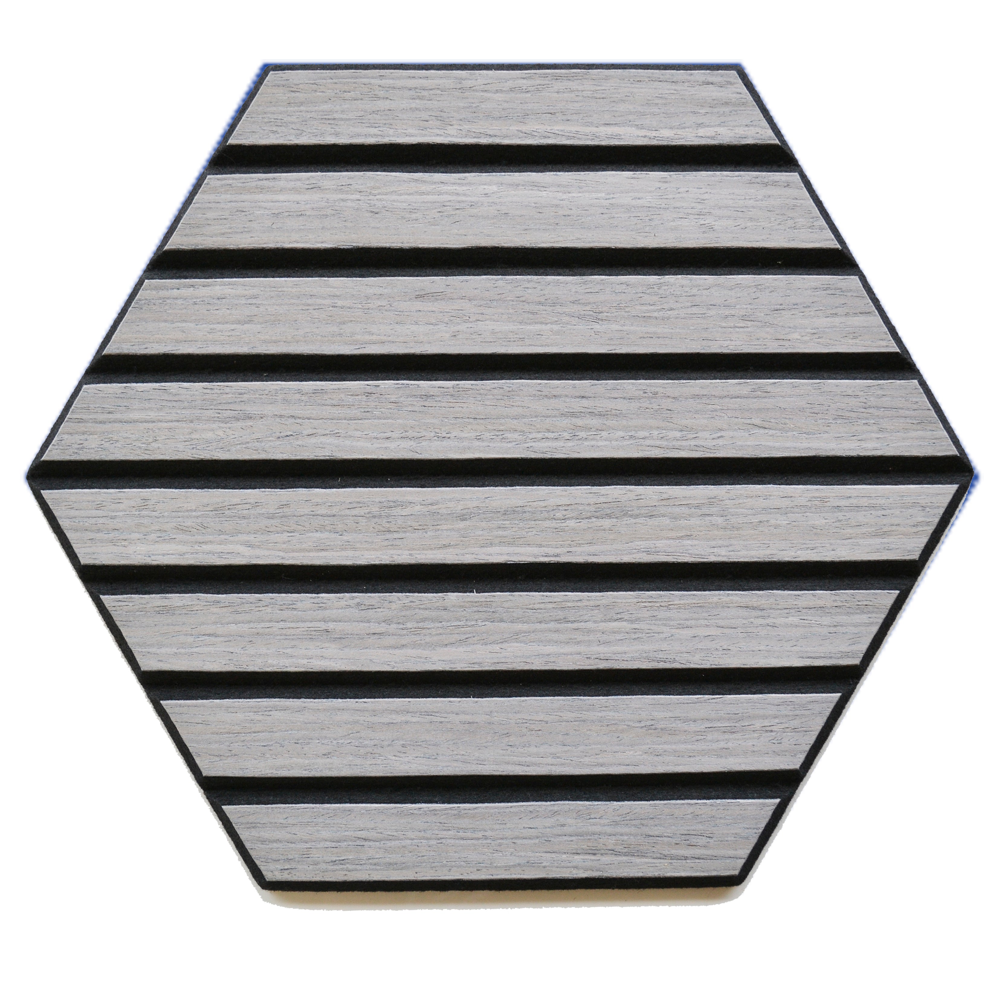 Silver Oak Self-Adhesive Acoustic Hexagons 26x30cm (Box of 5)