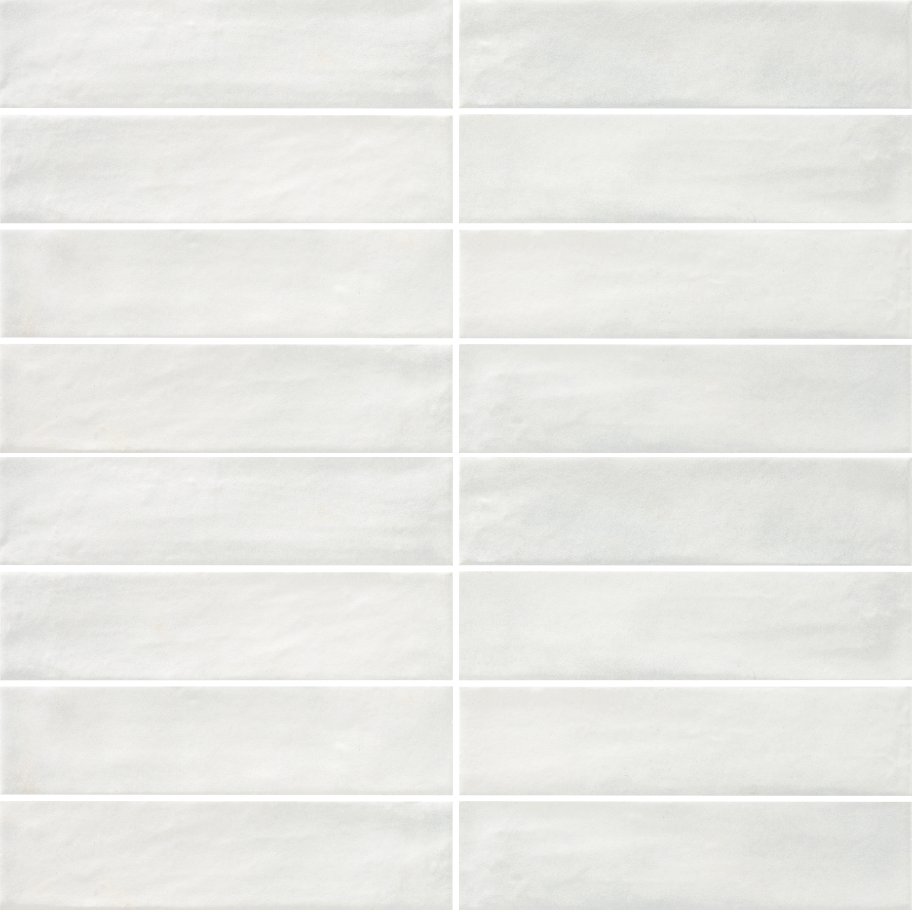 Imbue White Porcelain Matt 6x25cm